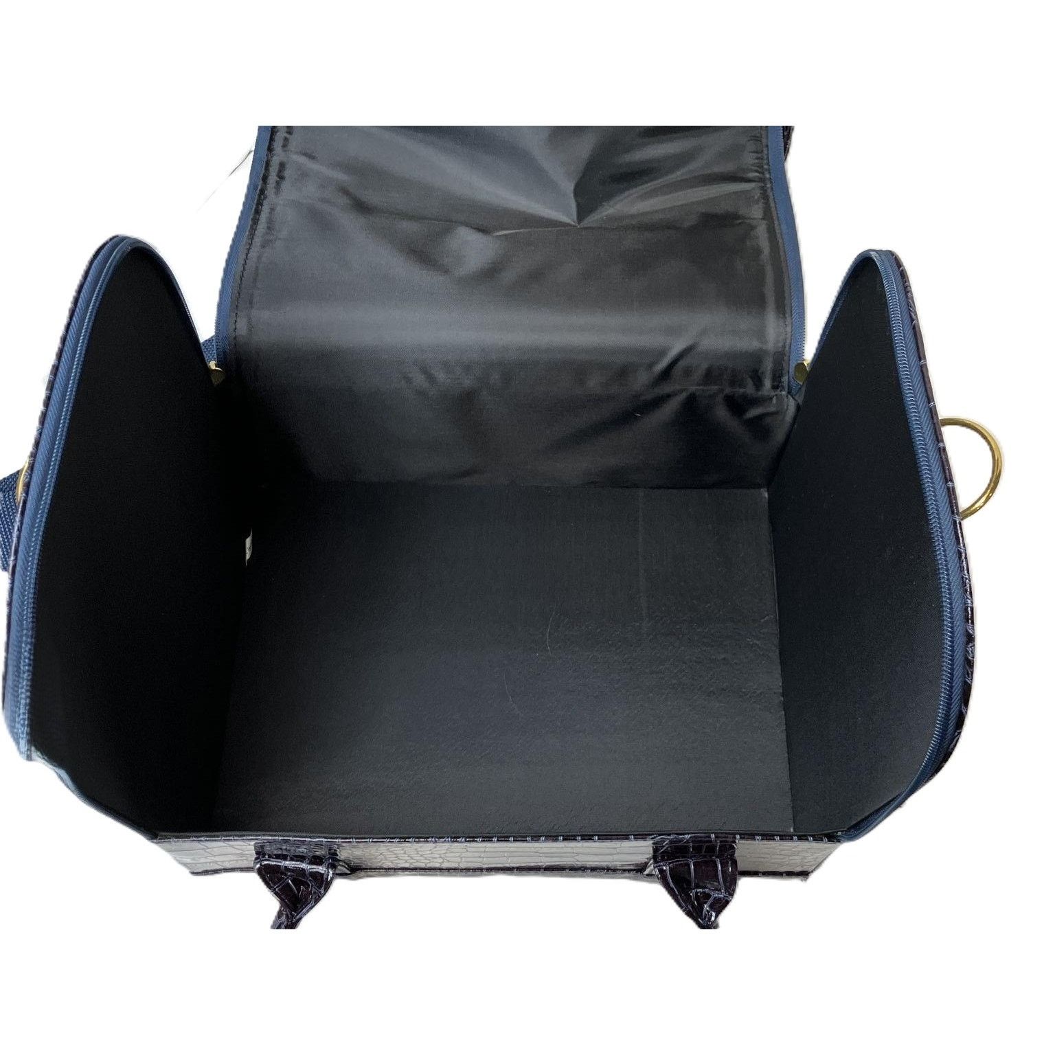 Designer SeneGence Luxury Tiered Vegan Leather Travel Cosmetic Case Size ONE SIZE - 5 Thumbnail
