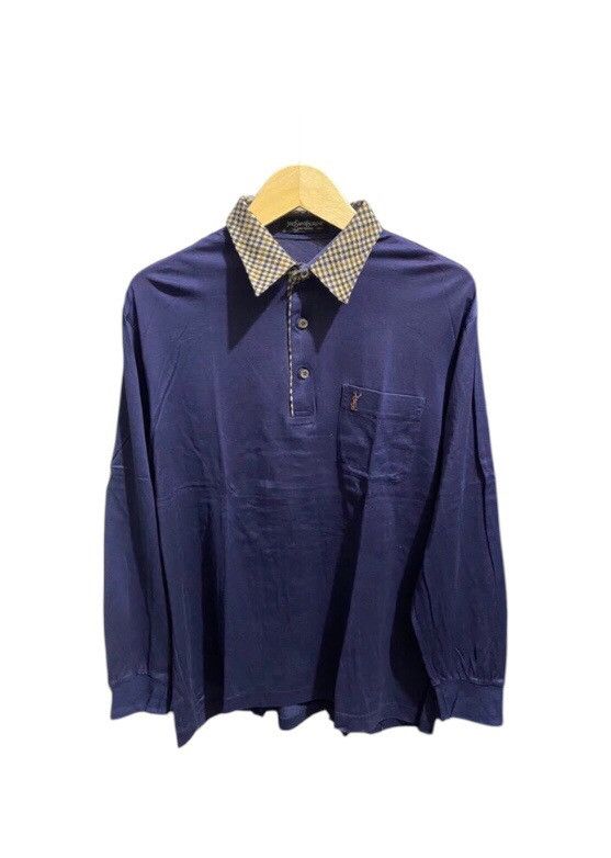 Saint Laurent Paris × Yves Saint Laurent Yves Saint Laurent Vintage Polos Size US M / EU 48-50 / 2 - 1 Thumbnail