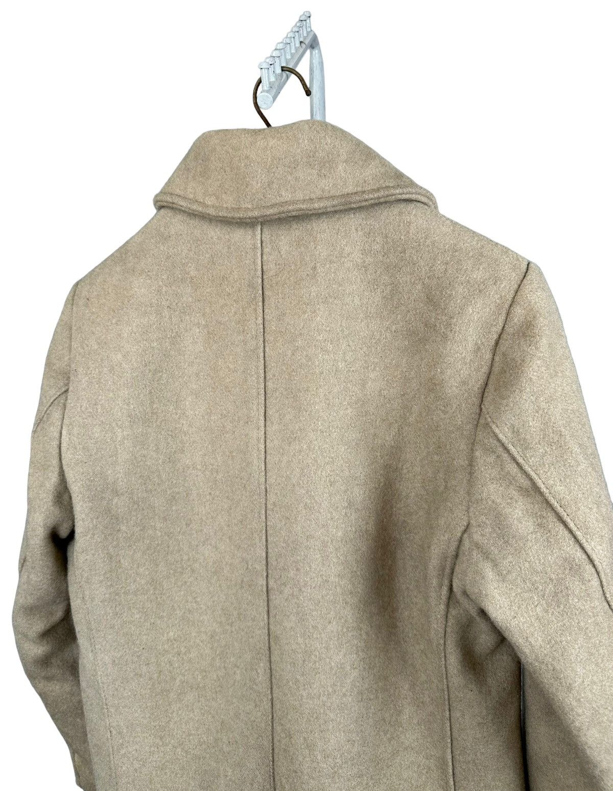 Schott Pea coat wool jacket us740 n pea jacket Size 36R - 6 Thumbnail