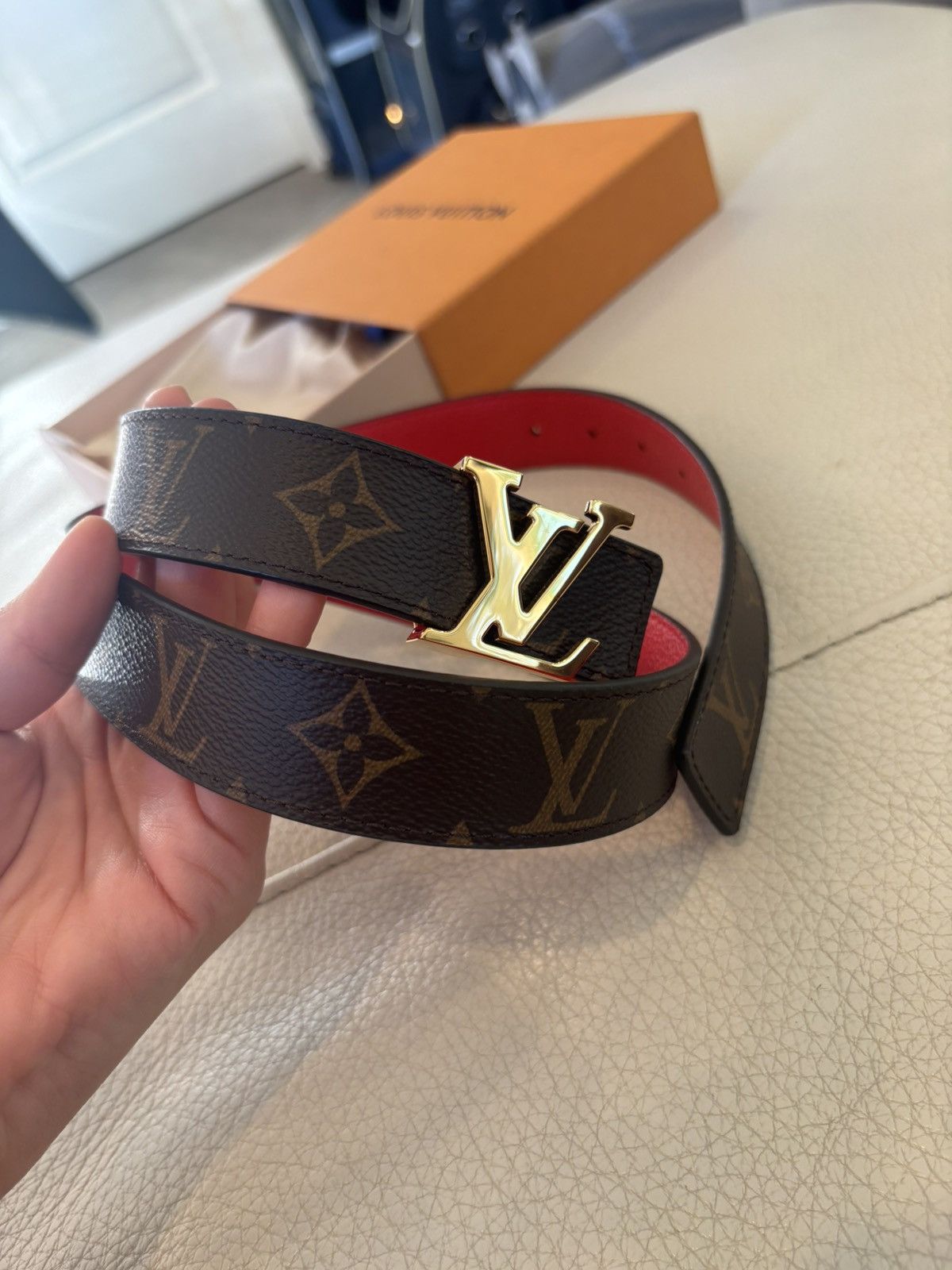 Louis Vuitton LV Initiales Reversible Belt Size ONE SIZE - 3 Thumbnail