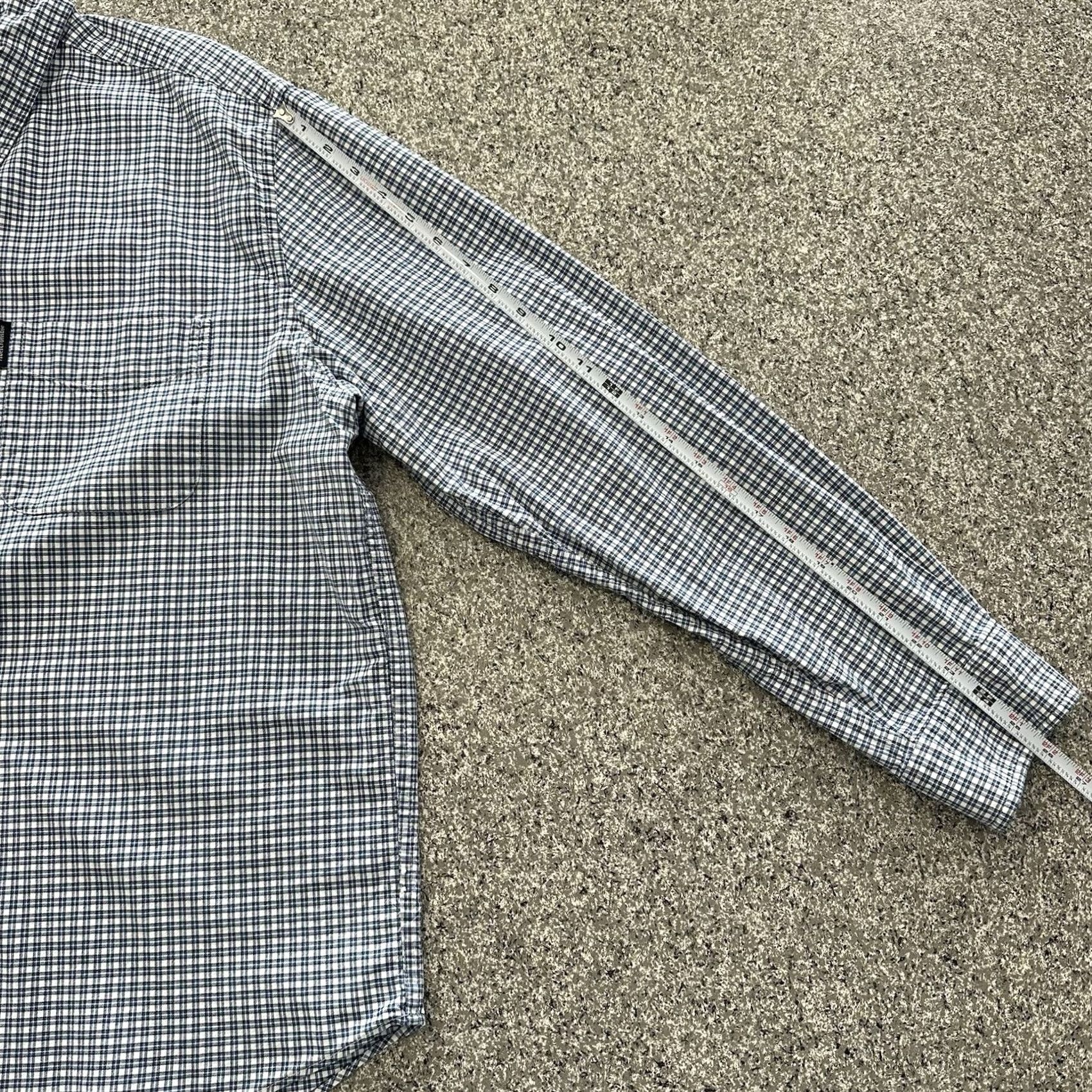 Abercrombie & Fitch Abercrombie & Fitch Shirt Mens XL Muscle Vintage Y2K Button Up Long Sleeve Plaid Size US XL / EU 56 / 4 - 7 Thumbnail
