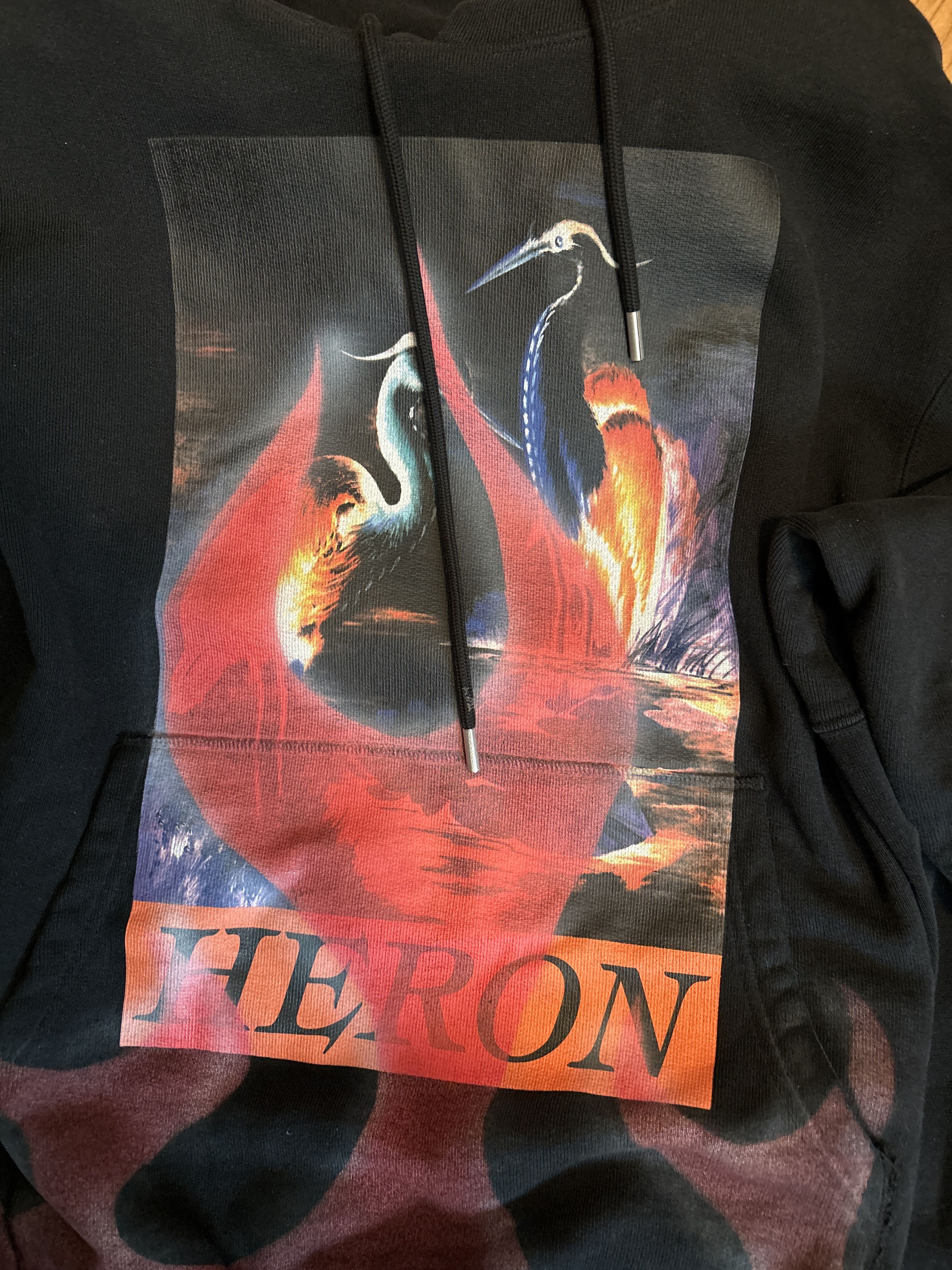 Heron Preston Heron Preston “Times Flames” Hoodie Size US M / EU 48-50 / 2 - 3 Thumbnail