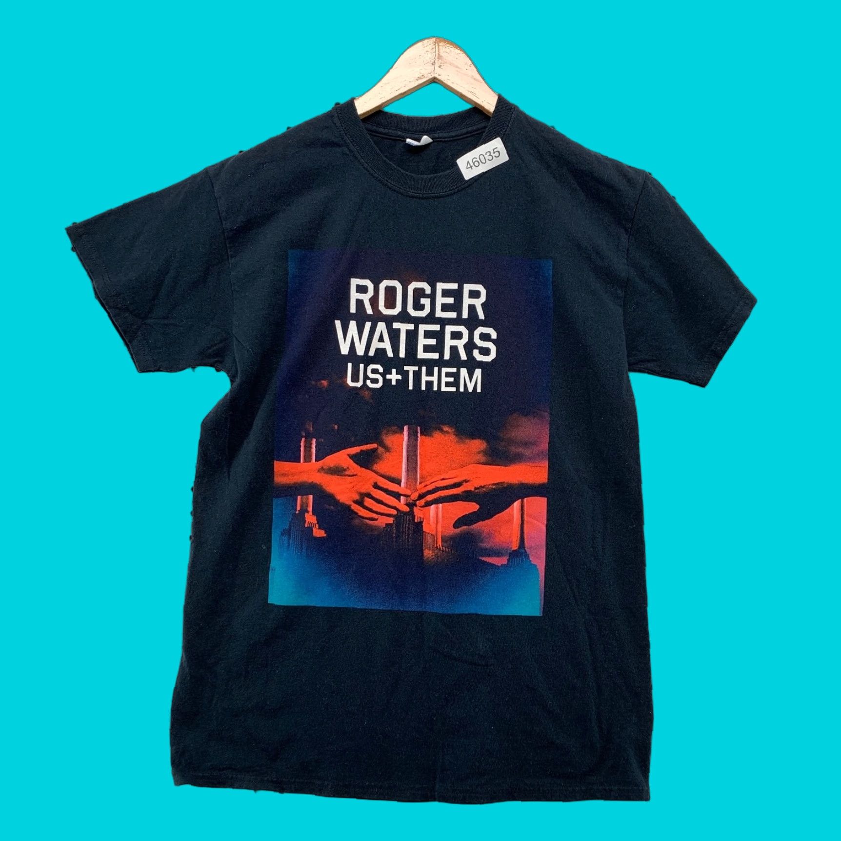 Gildan Rogers Waters Shirt Mens Small Black Us Them 2017 Tour Concert Music - Gildan T-Shirt, Band, Music, Shirt, Men, Black, Small Size US S / EU 44-46 / 1 - 1 Thumbnail