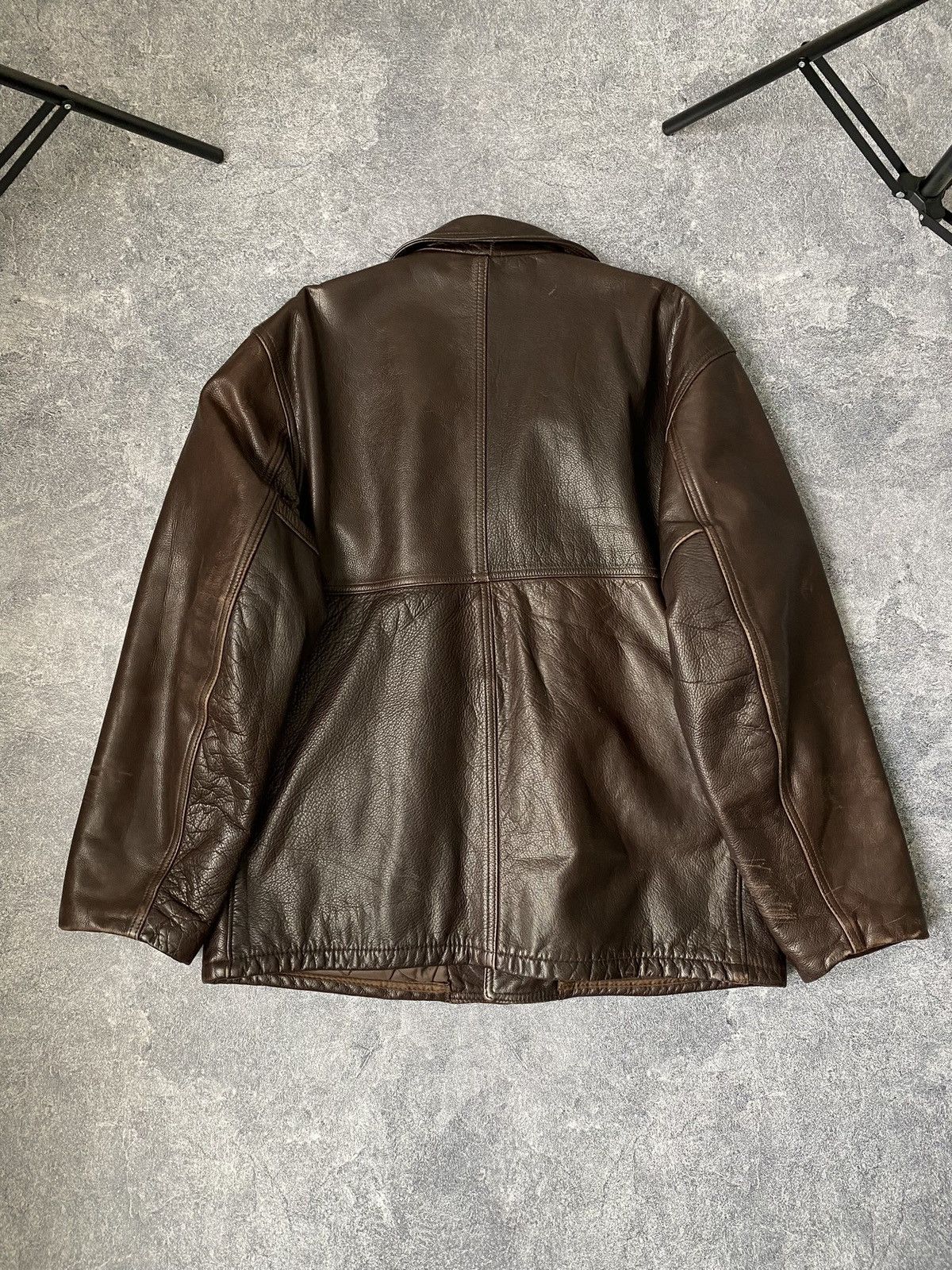 Avirex × Schott Vintage Schott Leather Motorcycle Jacket Size US L / EU 52-54 / 3 - 2 Thumbnail
