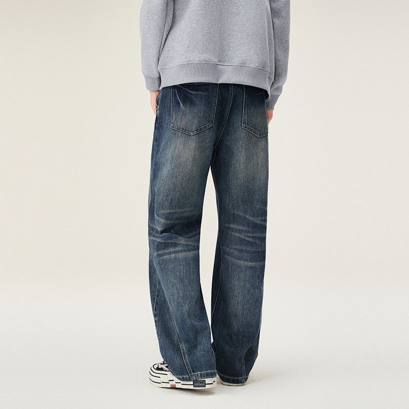 Jean American-style men's retro loose-fitting jeans Size US 32 / EU 48 - 5 Thumbnail