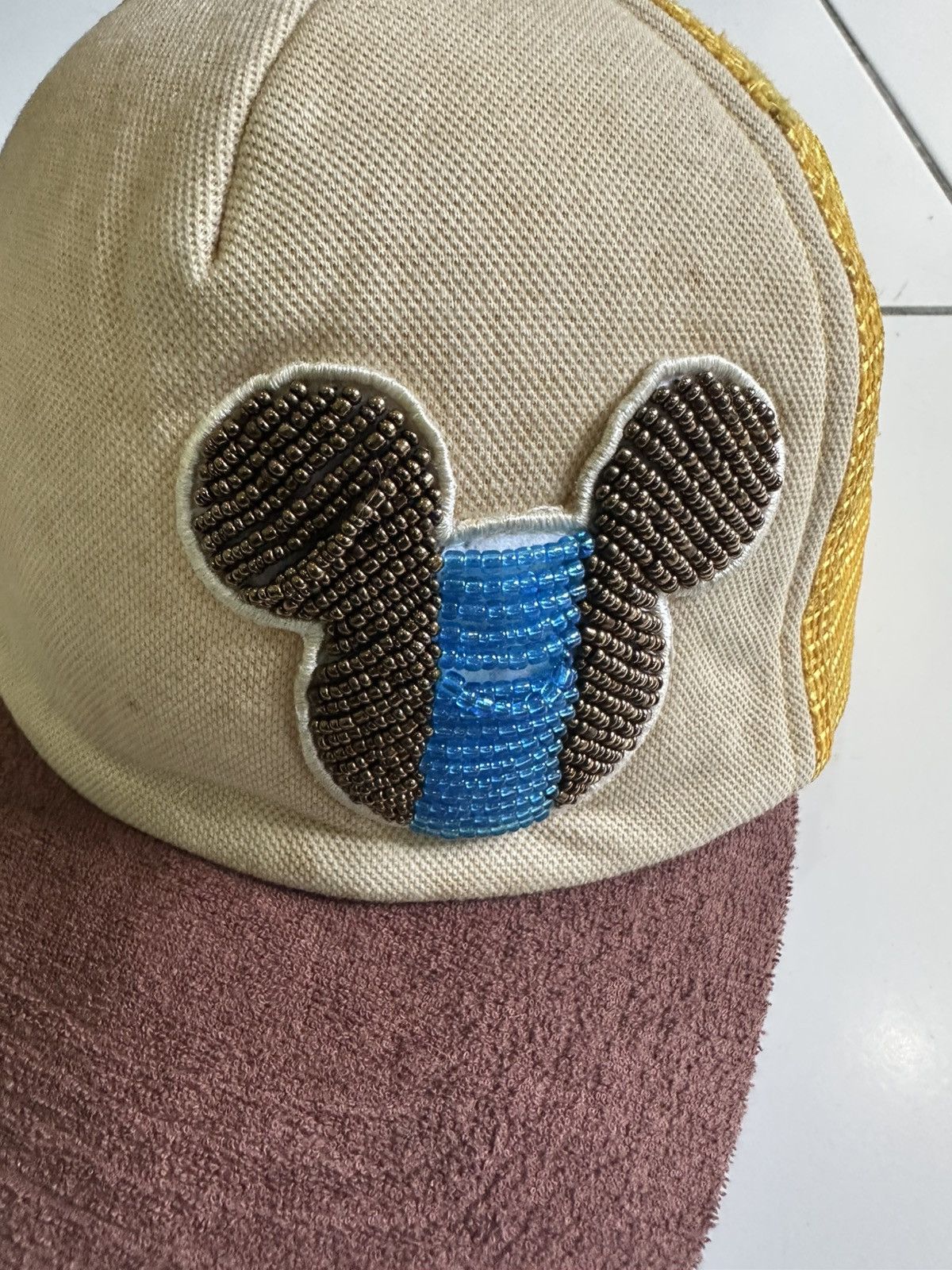 Mickey Mouse Vintage 90s Mickey Mouse trucker Hats Size ONE SIZE - 2 Thumbnail