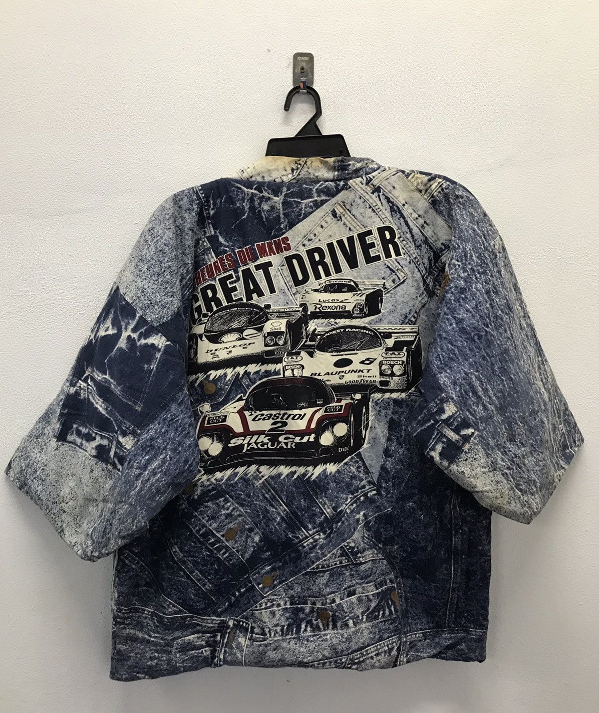 Japanese Brand × Vintage Vintage 24 Heures Du Mans Great Driver Kimono Size US XL / EU 56 / 4 - 1 Thumbnail