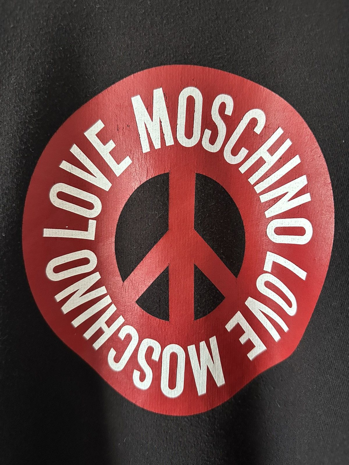 Moschino Moschino Love sweatshirt big logo Size US XL / EU 56 / 4 - 2 Thumbnail