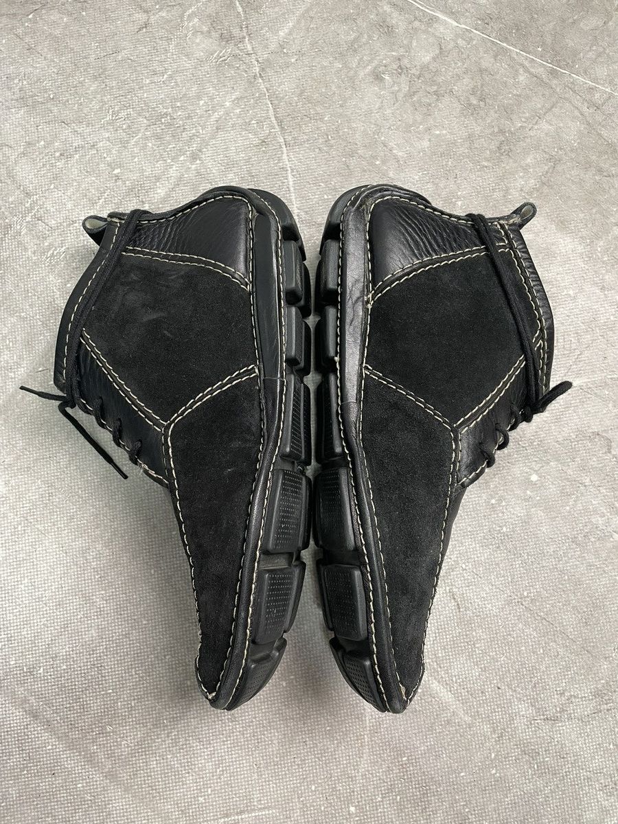 14th Addiction 14thaddiction style stitched leather lace up boots hype y2k Size US 8 / EU 41 - 8 Thumbnail