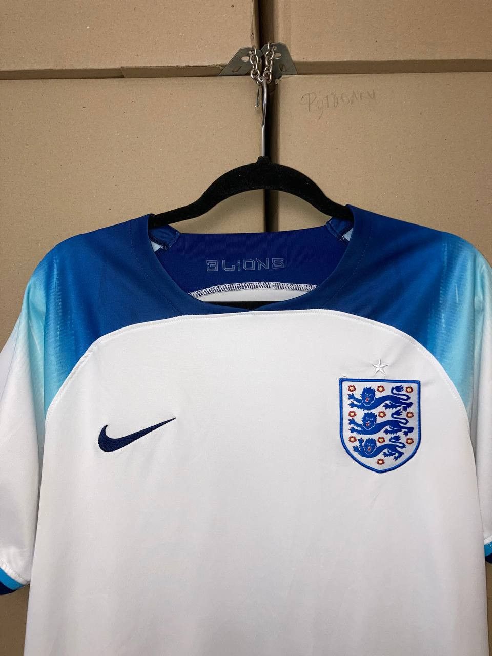 Nike NIKE 2023 ENGLAND HOME SOCCER FOOTBALL SHIRT JERSEY Size US L / EU 52-54 / 3 - 6 Thumbnail