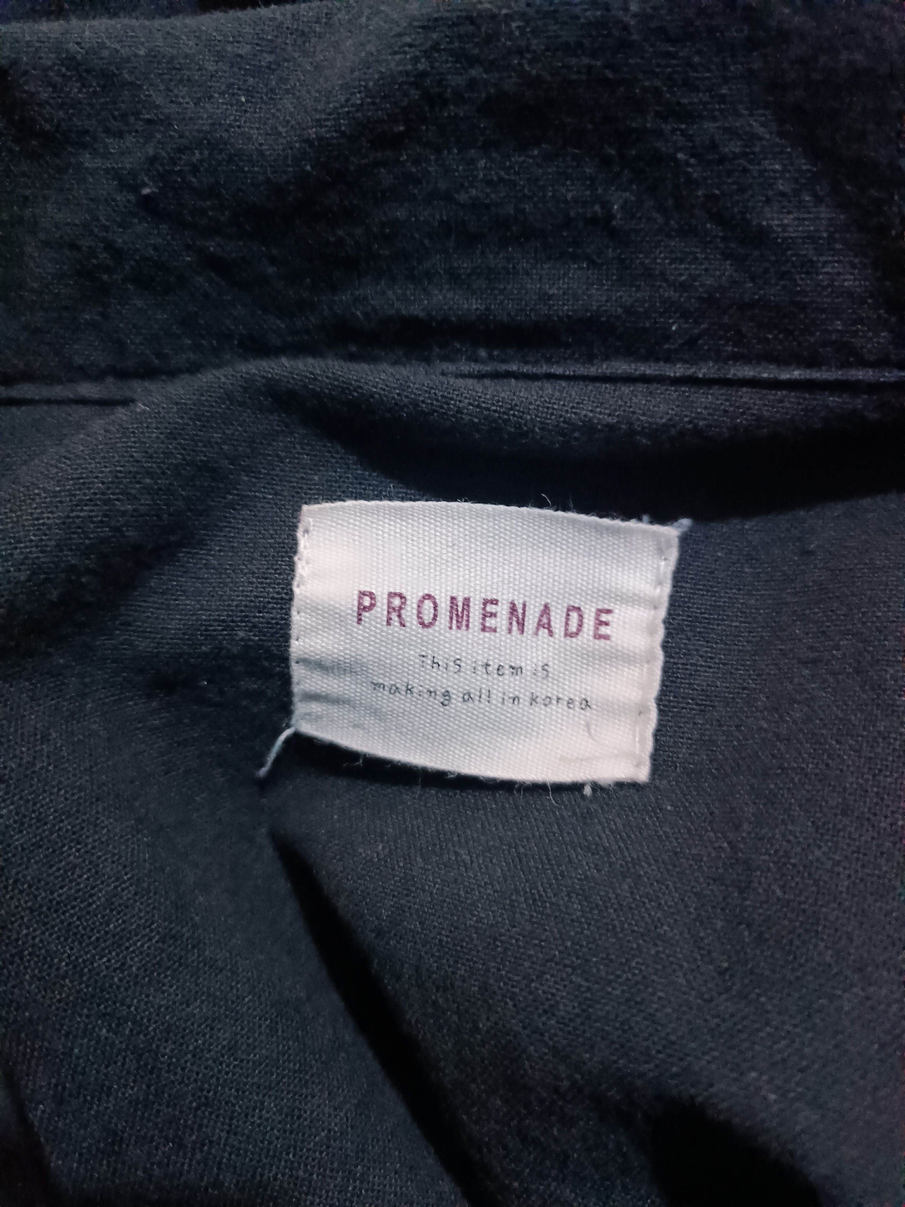Japanese Brand Fade Black Double Layer BDU Chore Jacket Issey Yohji Style Size US L / EU 52-54 / 3 - 9 Thumbnail
