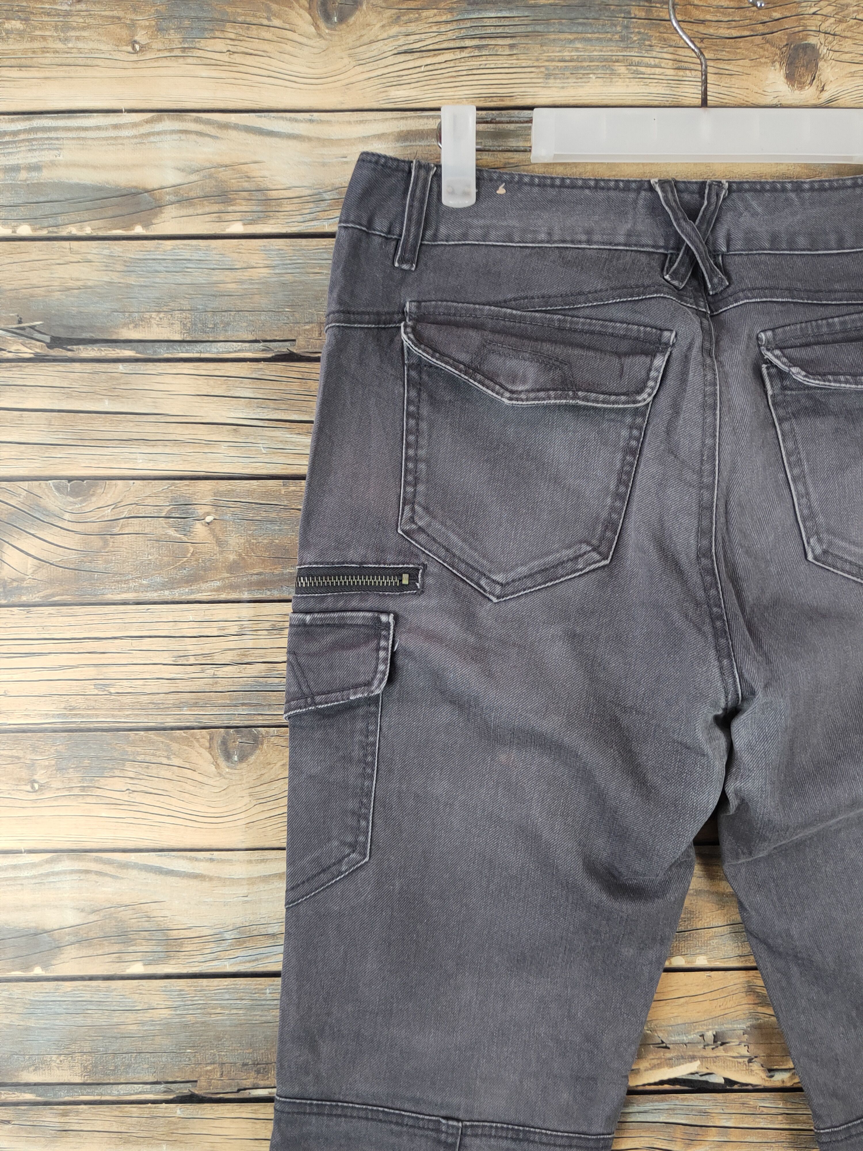 Japanese Brand DLL Ugiz Gray Multipocket utility Tactical Cargo Pants #233 Size US 30 / EU 46 - 8 Thumbnail
