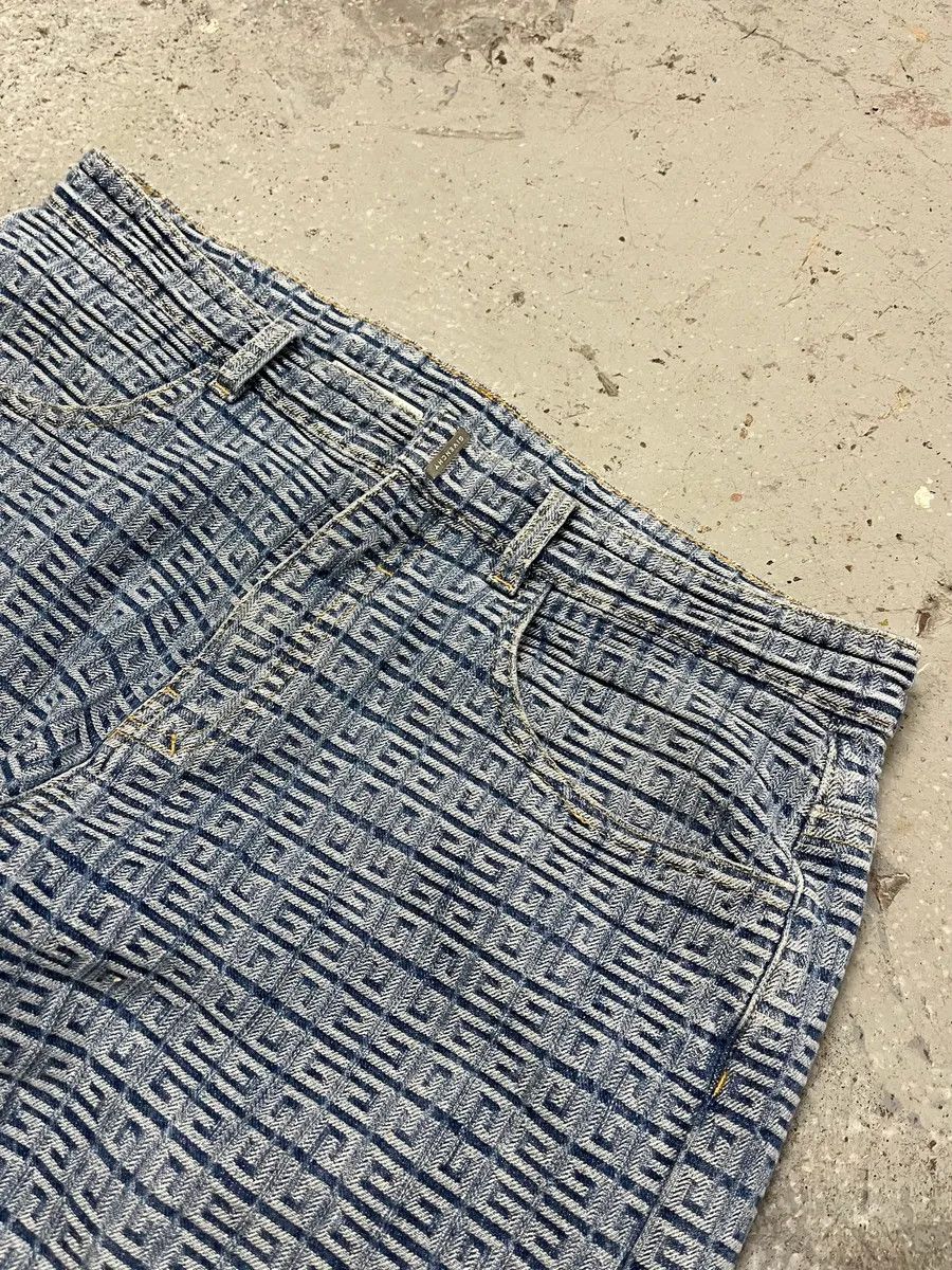 Givenchy SS2023 Givenchy Blue Logo Denim Jeans Size US 33 - 9 Thumbnail