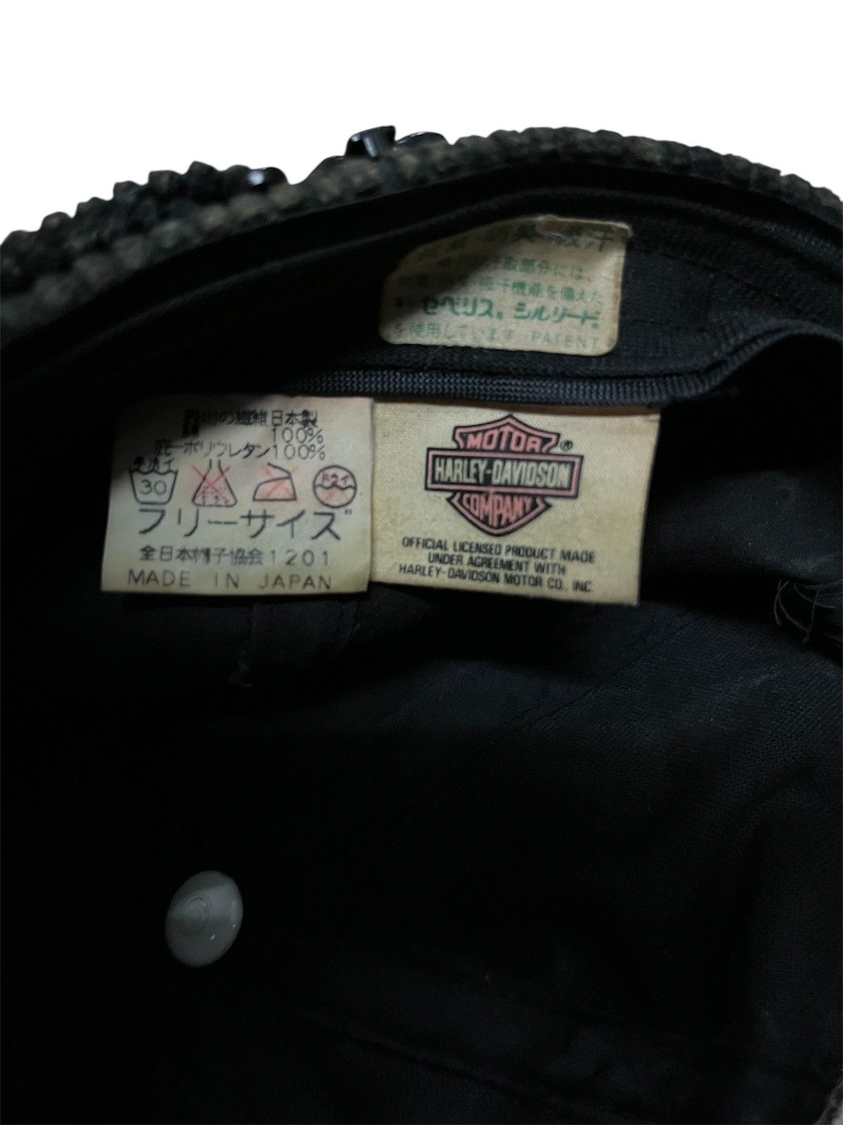 Harley Davidson × Vintage Vintage 80s/90s Harley-Davidson Corduroy Cap Size ONE SIZE - 4 Thumbnail