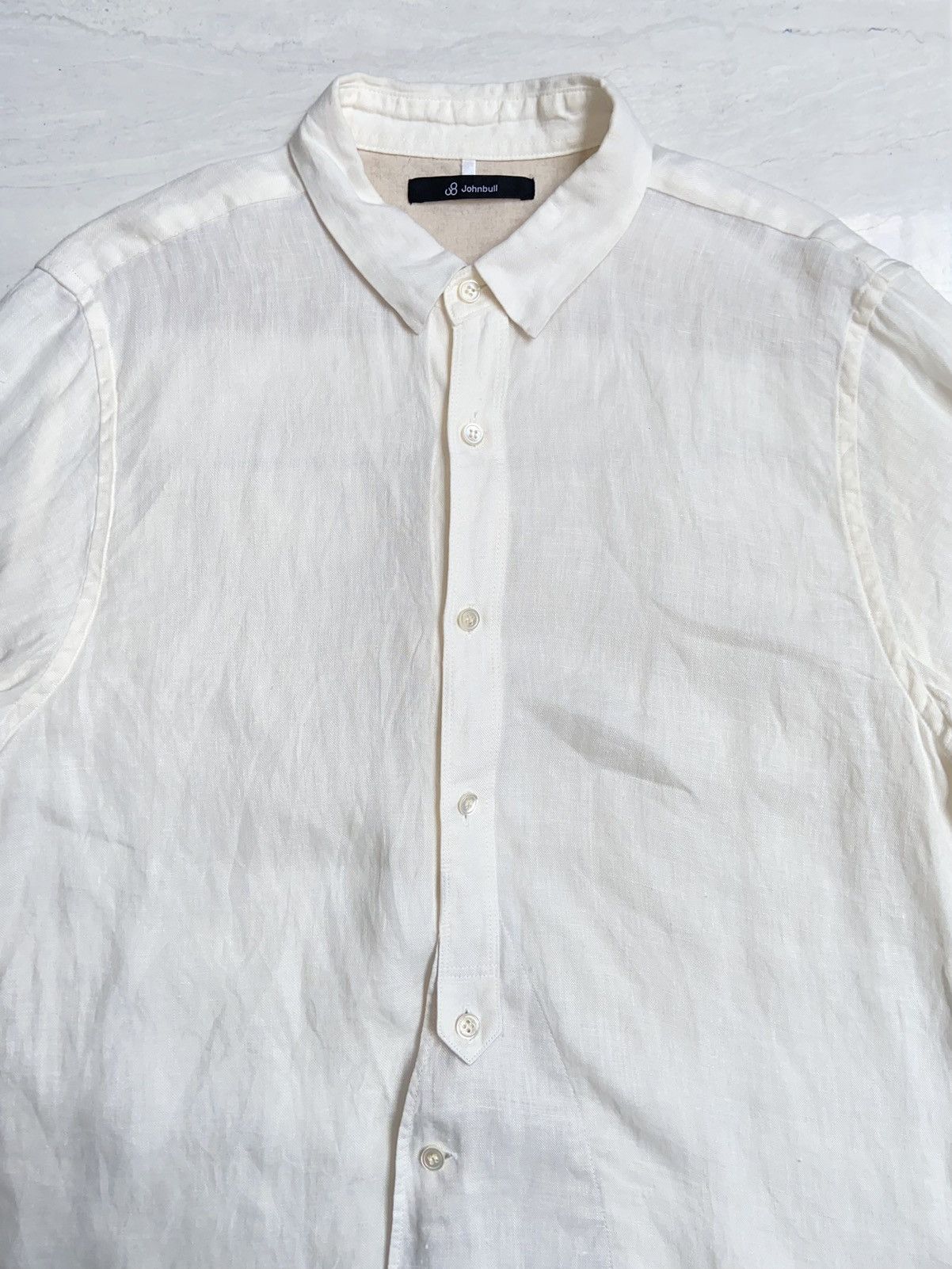 Japanese Brand × Johnbull × Yohji Yamamoto JOHN BULL White Shirt Size US M / EU 48-50 / 2 - 8 Thumbnail