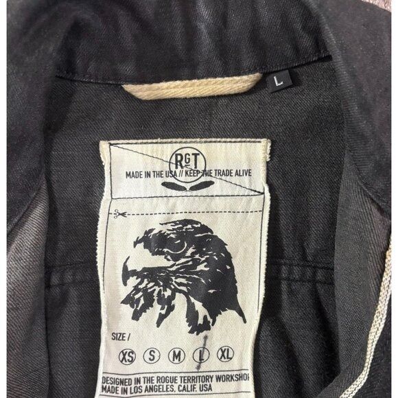 Rogue Territory Rogue Territory RGT Nihon Menpu denim Supply Jacket sz L col Size US L / EU 52-54 / 3 - 2 Thumbnail