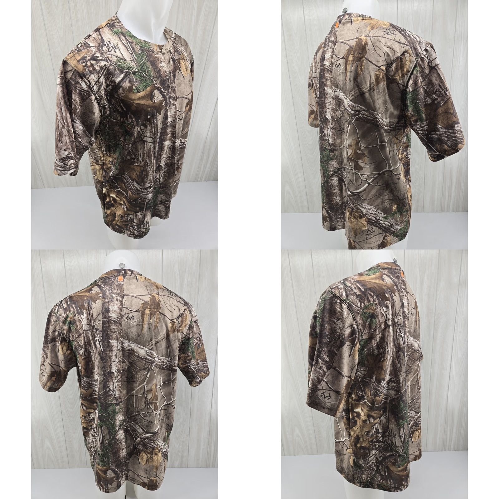 Realtree Field And Stream Smart Wick Realtree Camo Shirt XL Microfiber Short Sleeve Mens Regular Size Multicolor Camouflage 100% Polyester Moisture Wicking Size US XL / EU 56 / 4 - 8 Thumbnail
