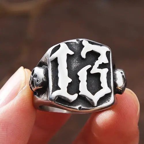 Other Lucky Number 13 Ring ( size 7-13) Size ONE SIZE - 1 Thumbnail