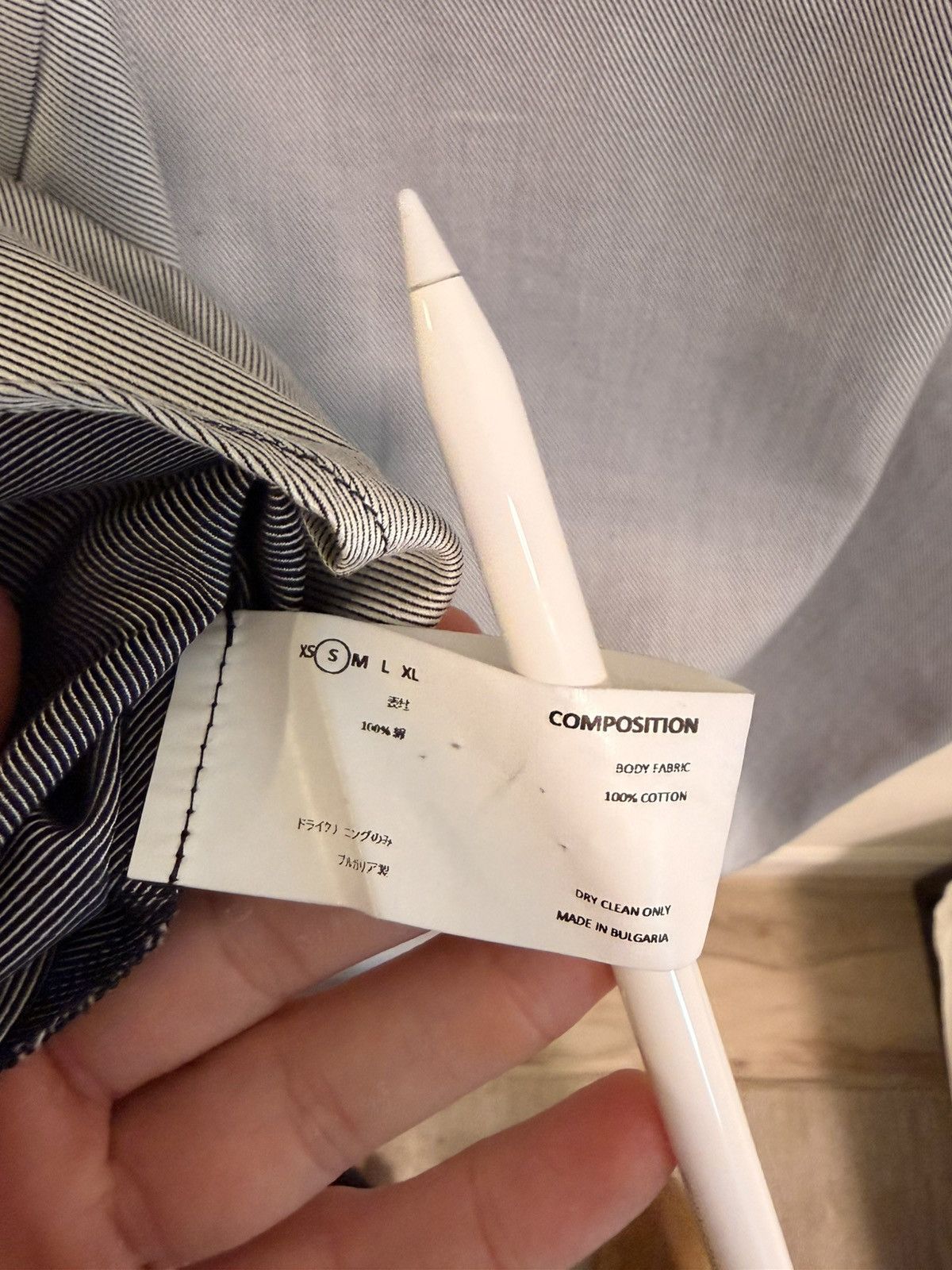 Kiko Kostadinov Kiko Kostadinov fw19 Midnight Stripe Goff long shirt Size US S / EU 44-46 / 1 - 7 Thumbnail