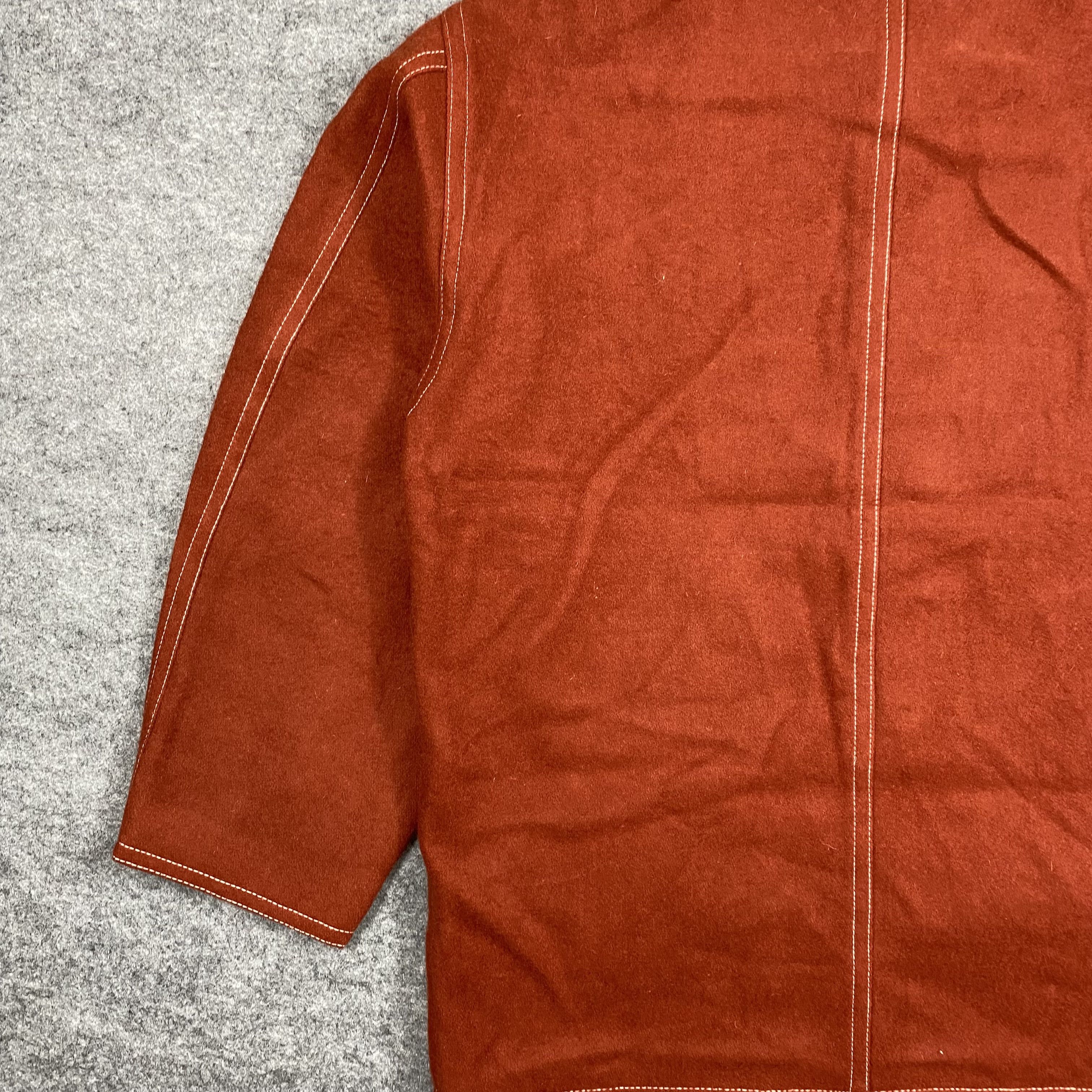 Kapital VINTAGE LEATHER WOOL KAPITAL STYLE CHORE JACKET-J539 Size US L / EU 52-54 / 3 - 8 Thumbnail