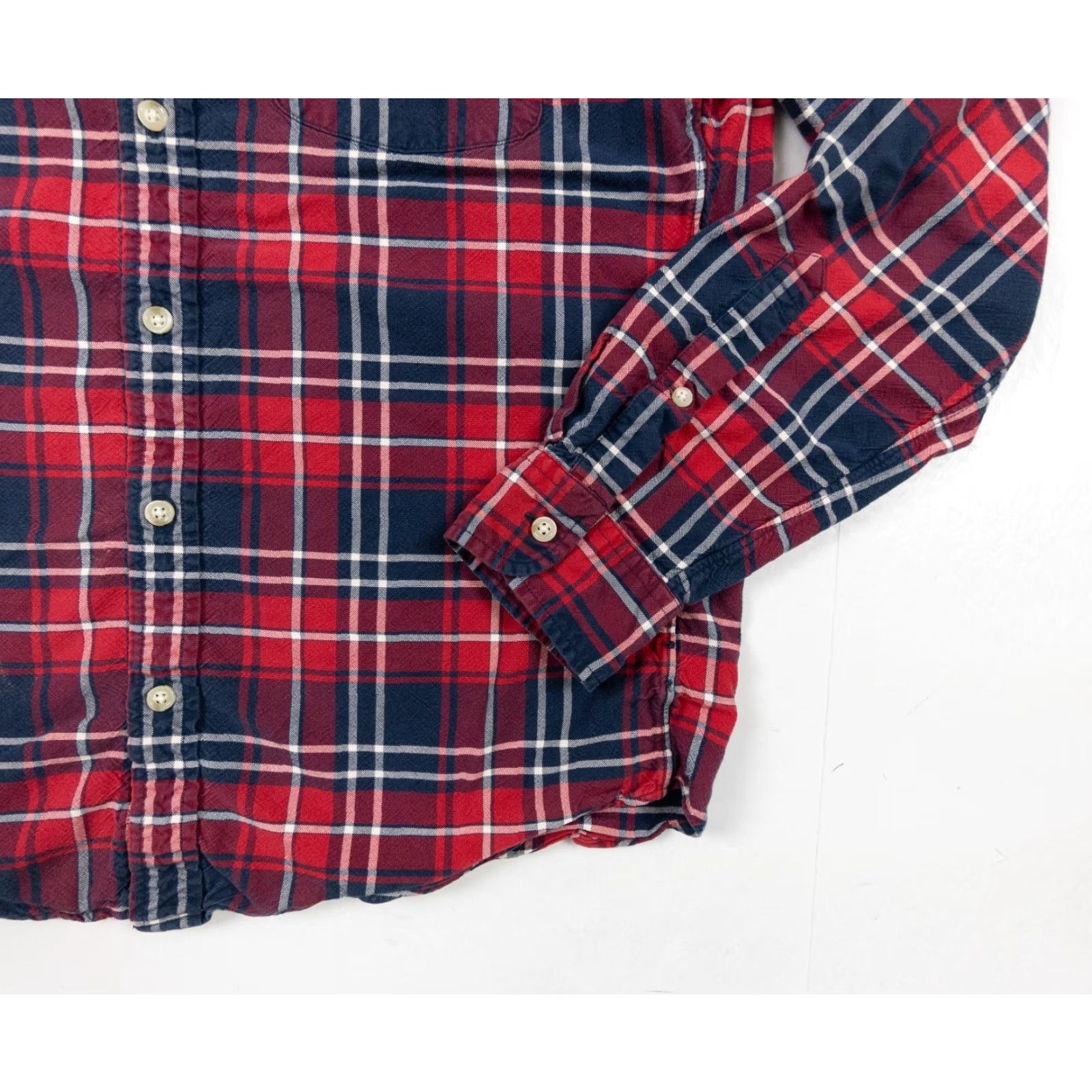 J.Crew J.CREW Shirt Men’s Medium Red Long Sleeve Button-Down Oxford Regular Fit Plaid 90s Preppy Button-Up Size US M / EU 48-50 / 2 - 3 Thumbnail