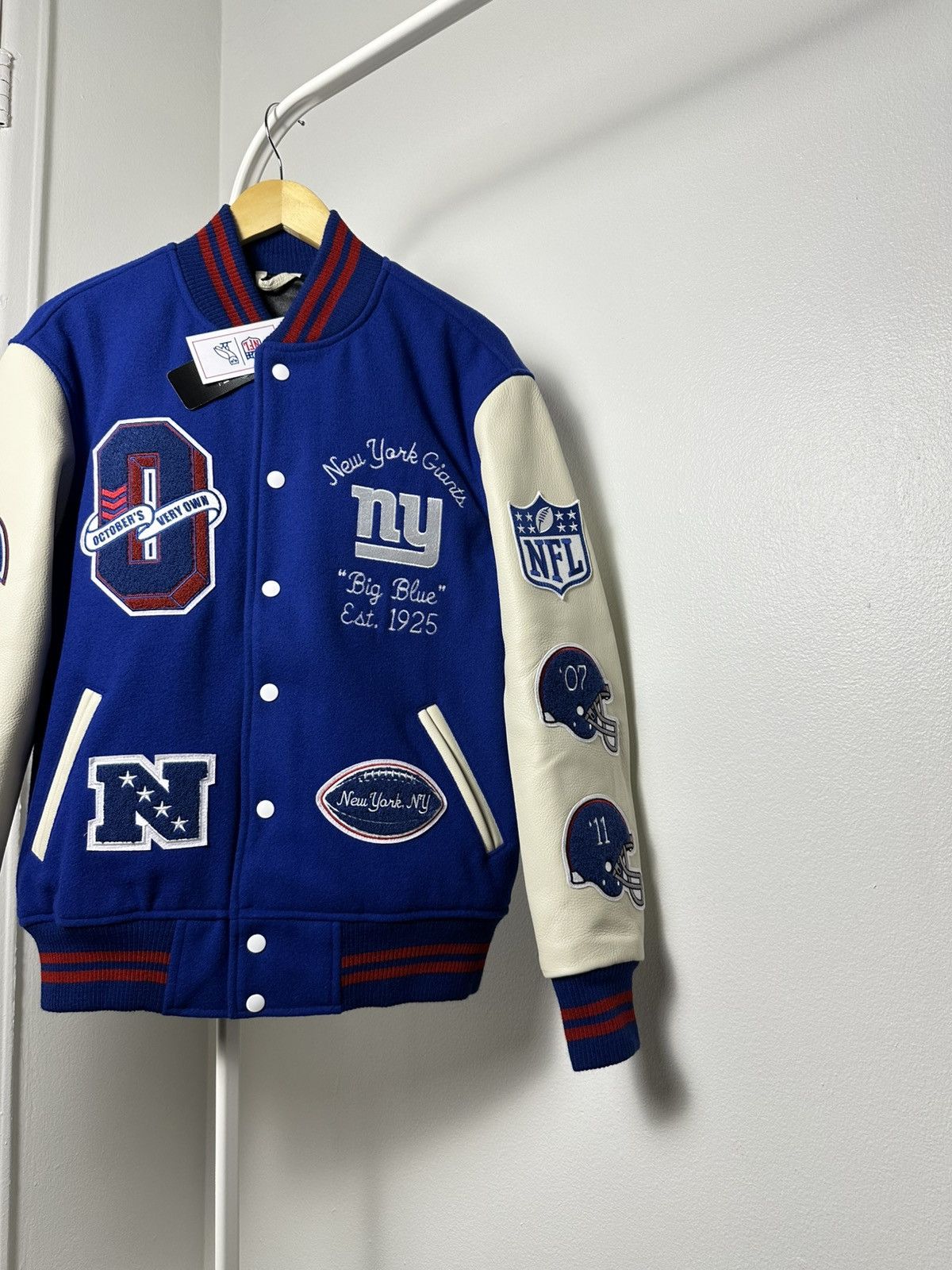 October's Very Own October Very Own New York Giants Varsity Jacket Size US S / EU 44-46 / 1 - 3 Thumbnail