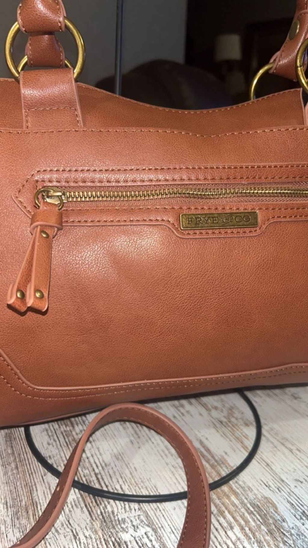 Frye Women's Frye & Co. Brown Satchel One Size Size ONE SIZE - 2 Thumbnail