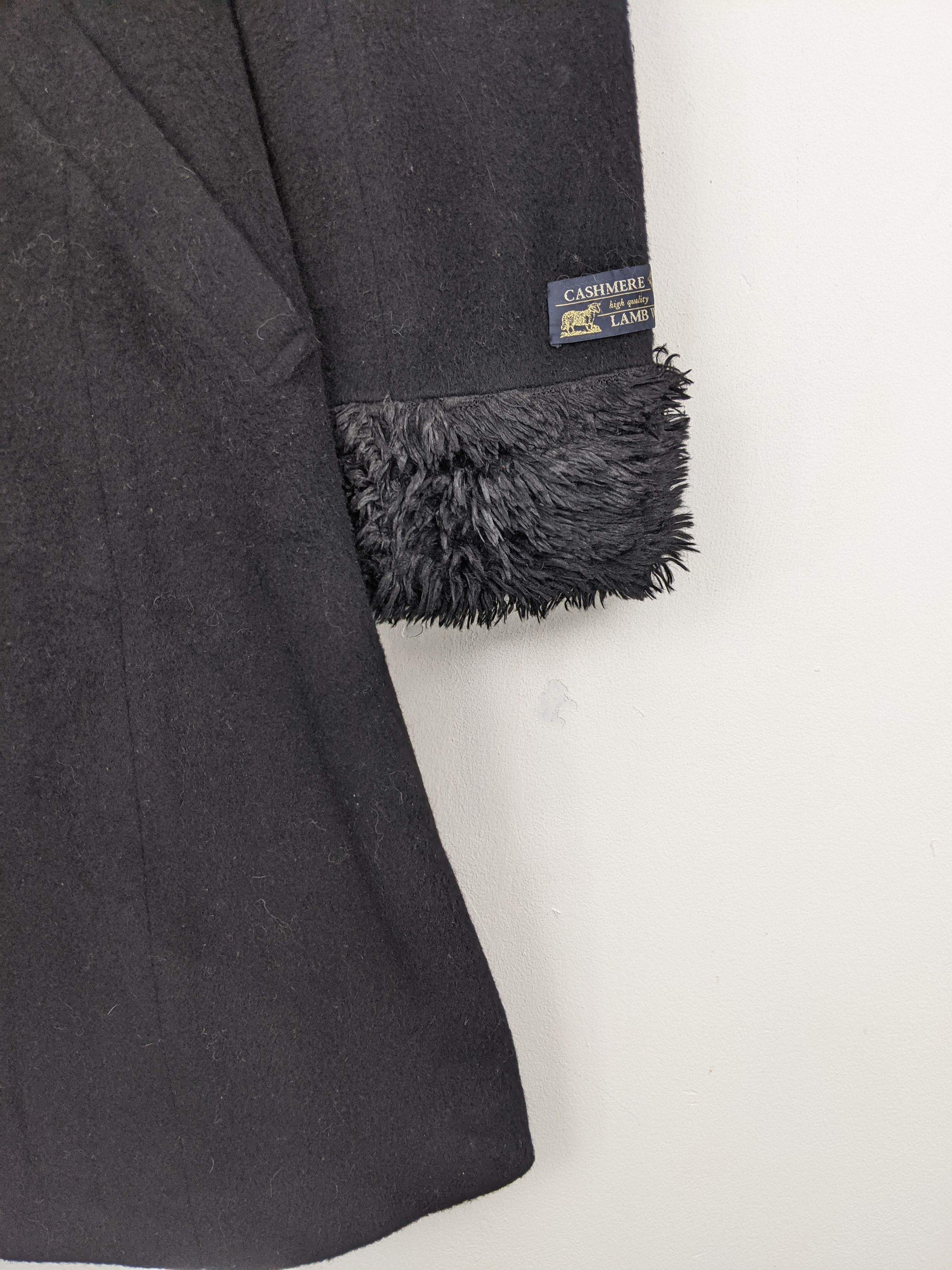 If Six Was Nine × Japanese Brand Vintage Beth Comb Studio Sherpa Cashmere Wool Jacket Size US S / EU 44-46 / 1 - 11 Thumbnail