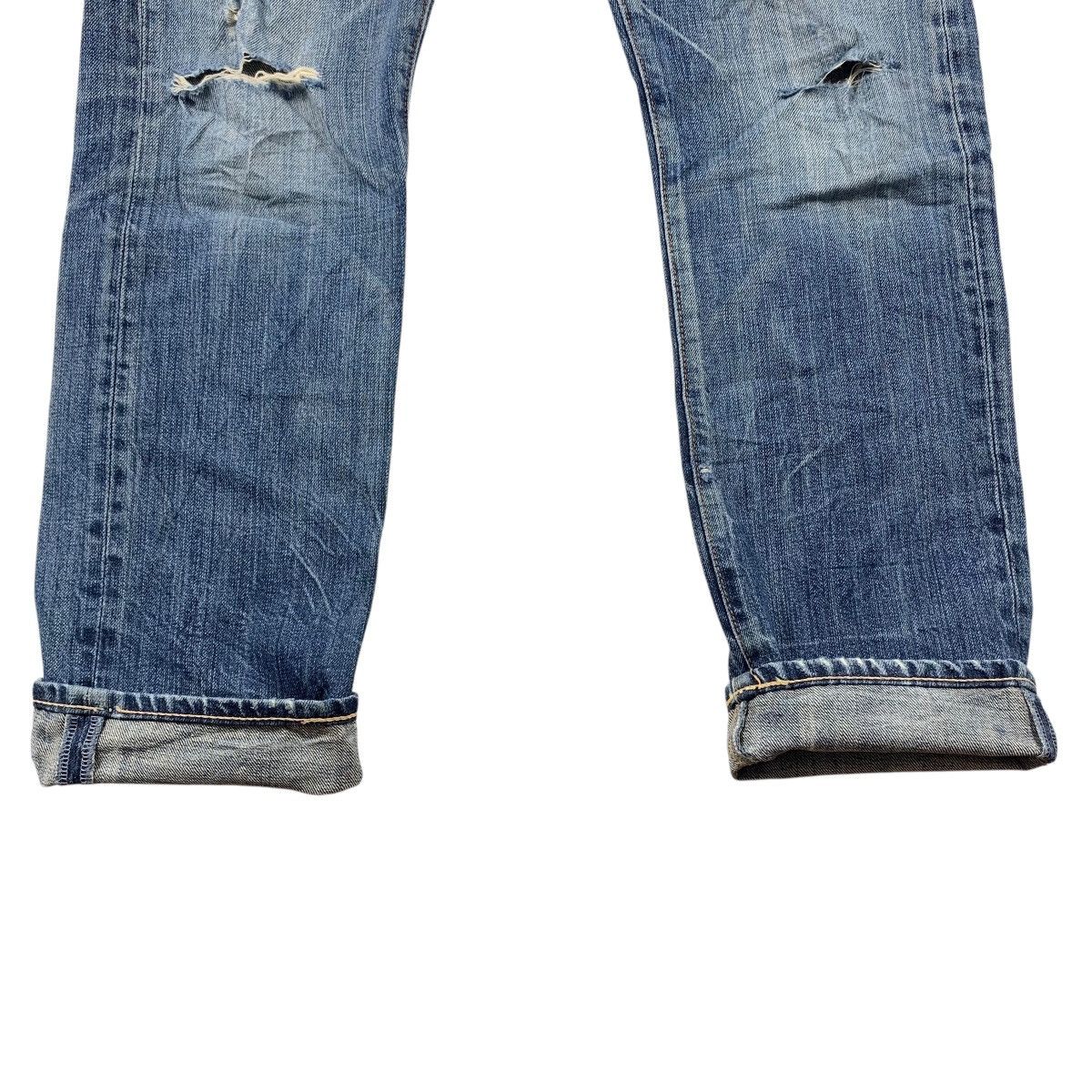 Eternal × Japanese Brand Vintage ETERNAL distressed blue jeans Size US 34 / EU 50 - 14 Thumbnail