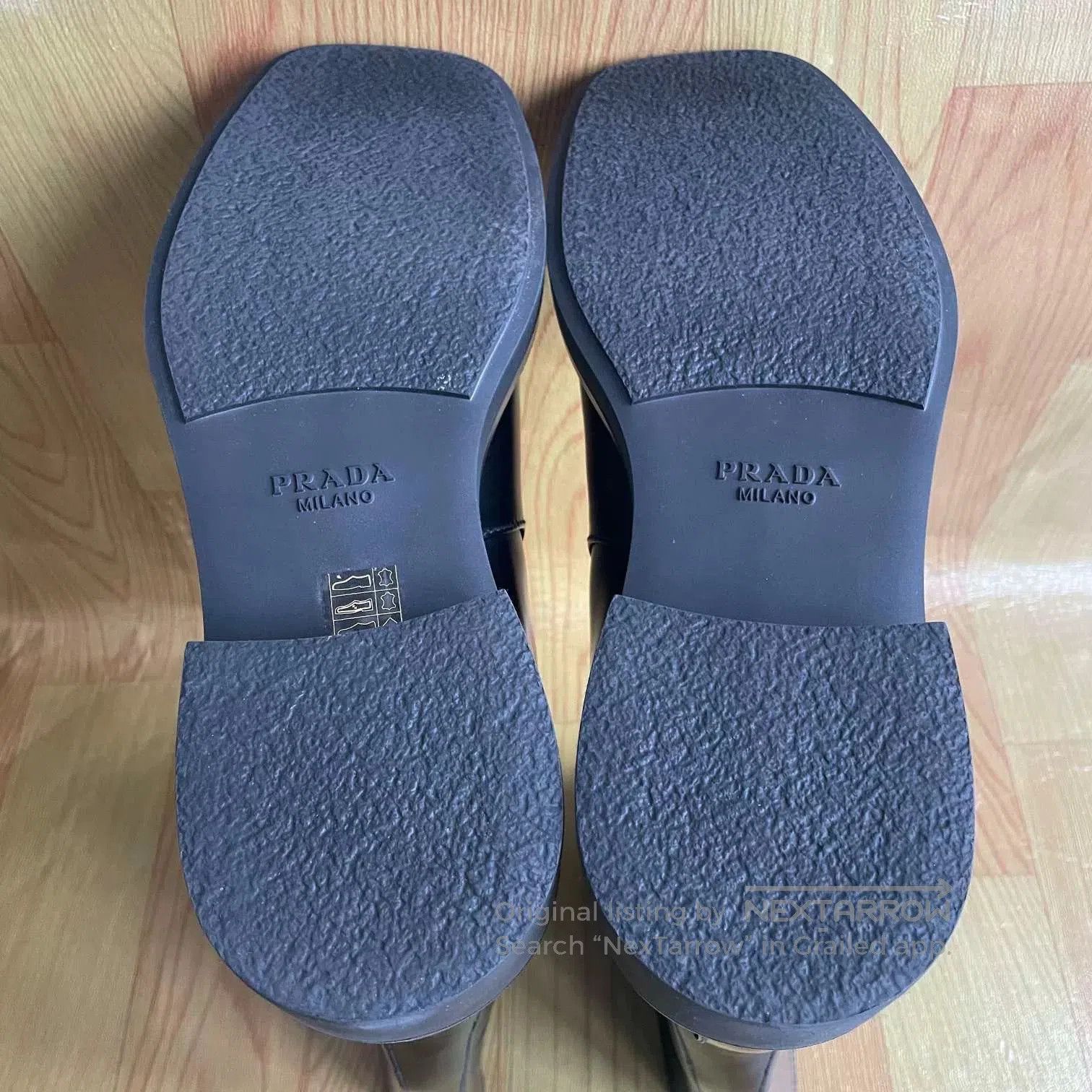 Prada Prada Black Embossed Logo Boots. Size US 9 / EU 42 - 7 Thumbnail