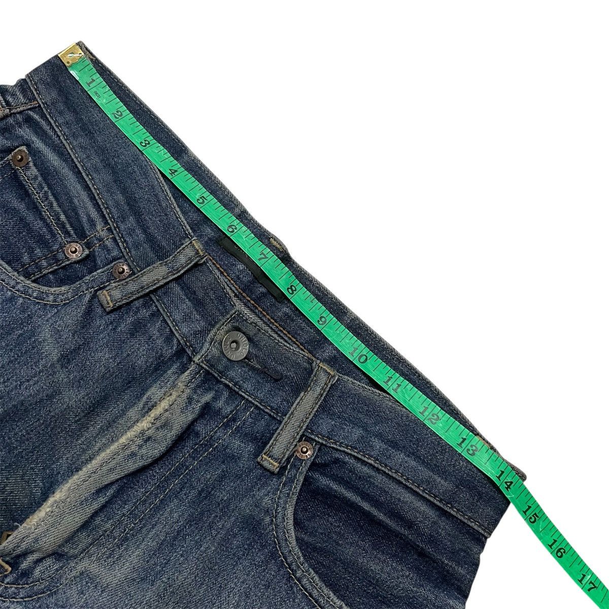 Japanese Brand Japanese Denim Distressed Jeans Punk Grunge Size US 28 / EU 44 - 9 Thumbnail