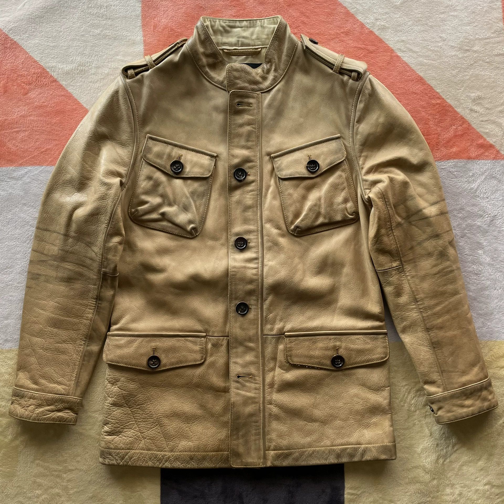 Banana Republic Banana Republic Leather Jacket Size US S / EU 44-46 / 1 - 1 Thumbnail
