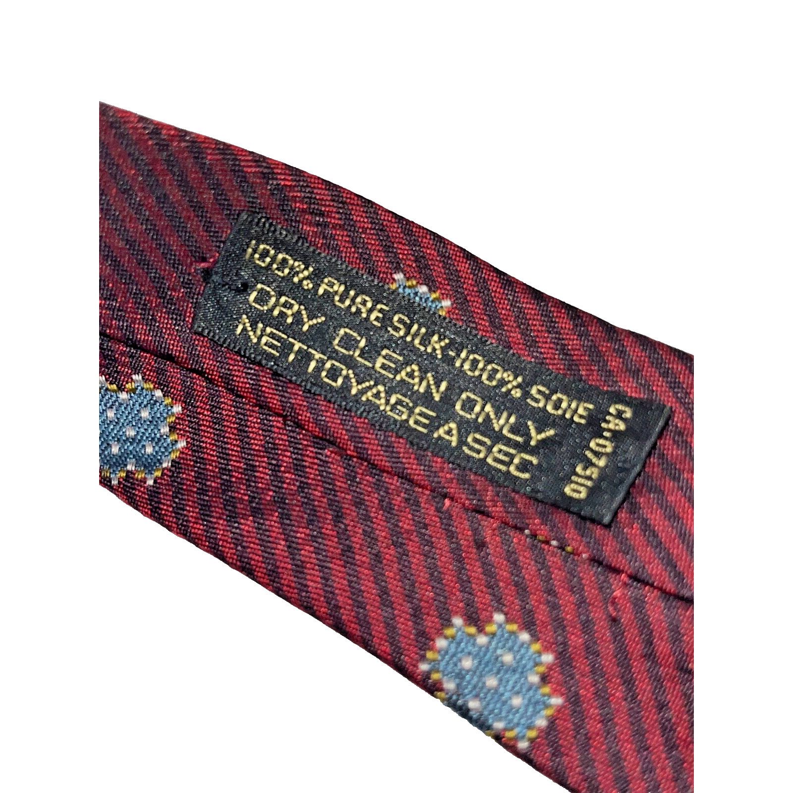 Giorgio Armani Giorgio Armani Aztec Mens Tie 100% Silk Cravatte Motif Size ONE SIZE - 8 Thumbnail