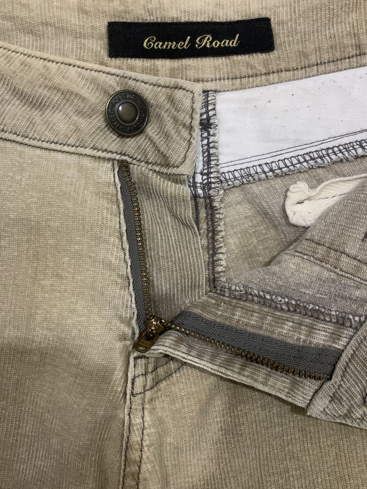 If Six Was Nine × Japanese Brand × Le Grande Bleu (L.G.B.) 🔥Flare🔥 Camel Road Corduroy Rare Pocket Bootcut Jeans Size US 32 / EU 48 - 13 Thumbnail