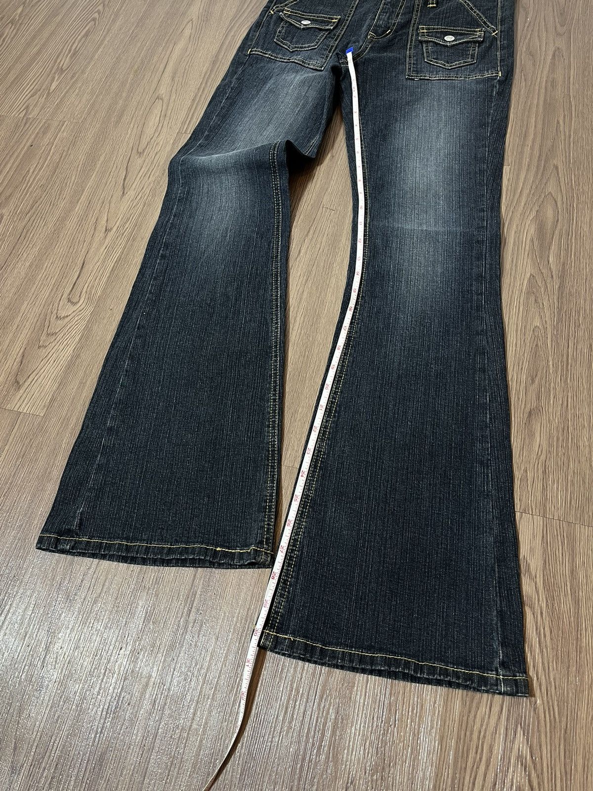 If Six Was Nine × Japanese Brand × Tornado Mart Daily Topics Japan Flared Bush Jeans Size US 29 - 14 Thumbnail