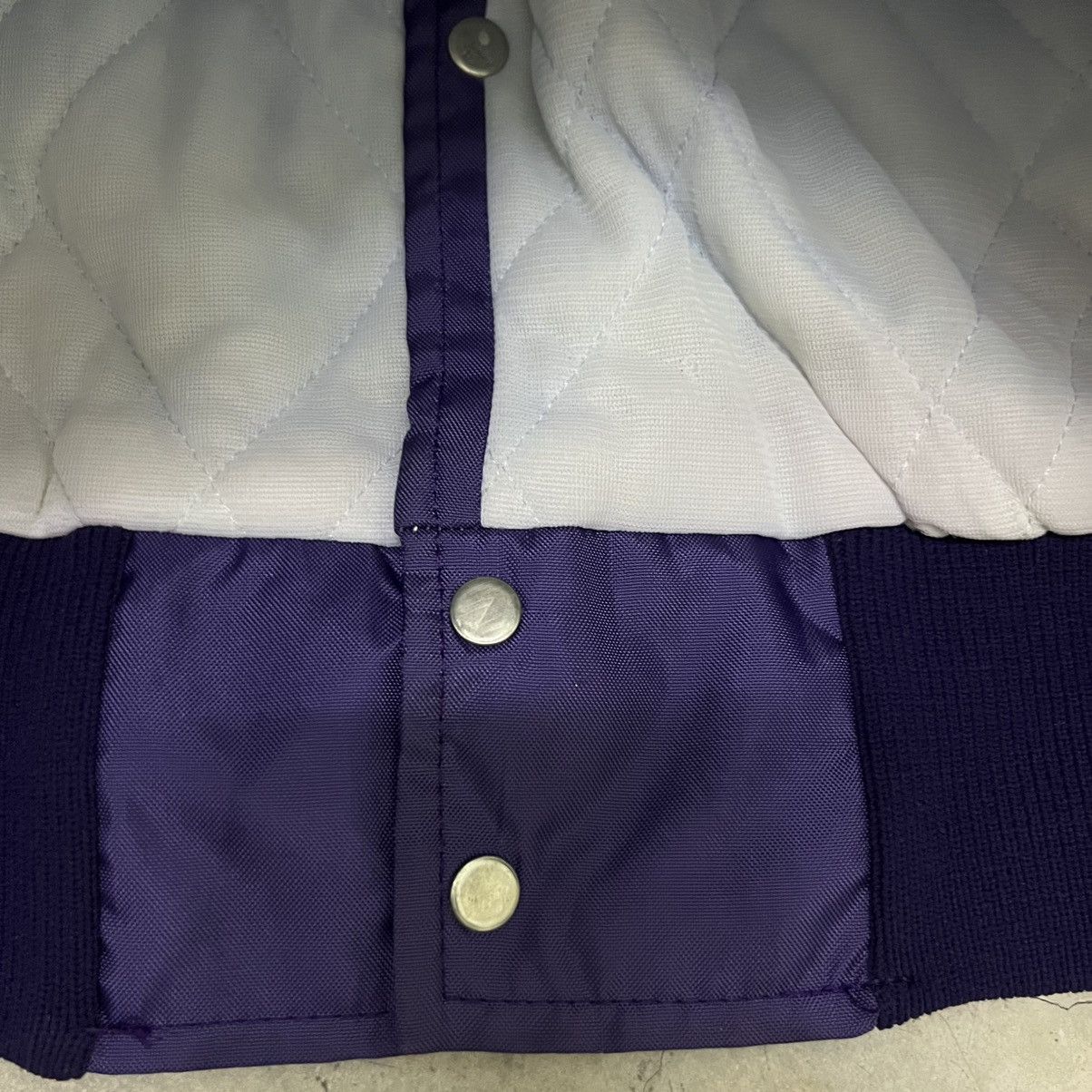 Vintage Vtg Northwestern Satin Bomber Jacket Size US L / EU 52-54 / 3 - 9 Thumbnail