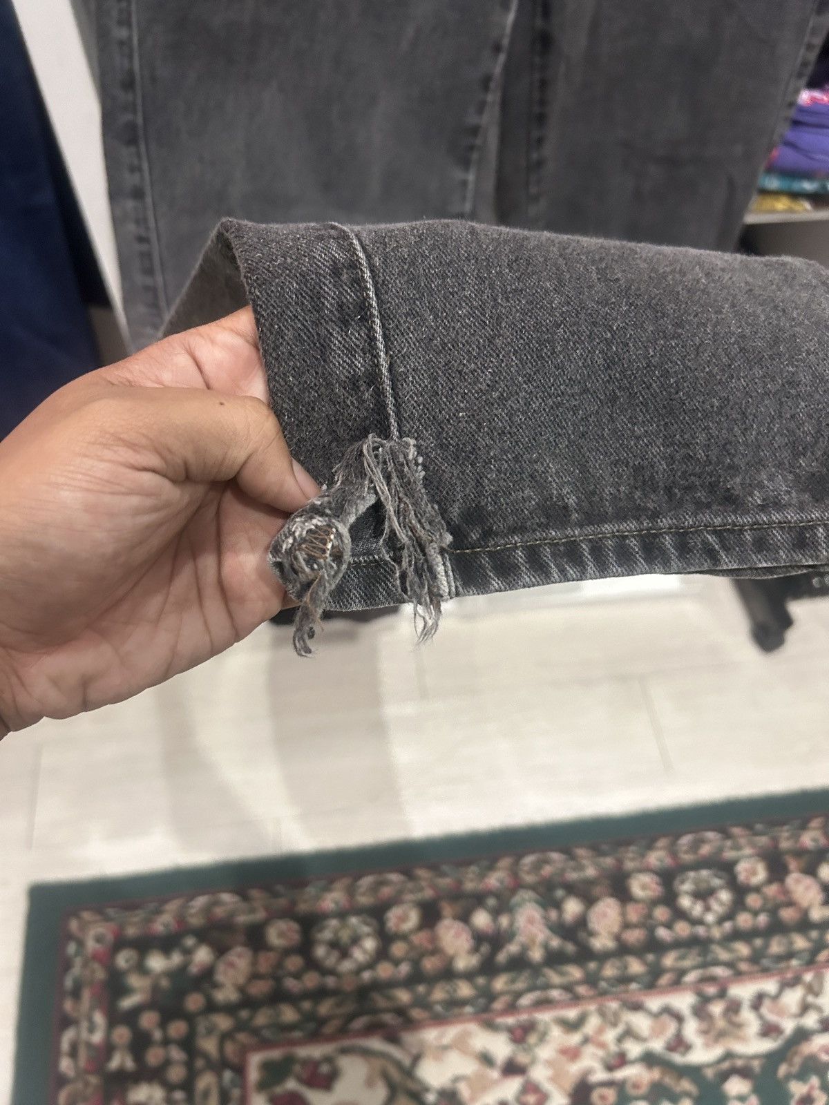 Marithe + Francois Girbaud vintage Marithe Francois Girbaud stone-washed black denim Size US 30 / EU 46 - 5 Thumbnail