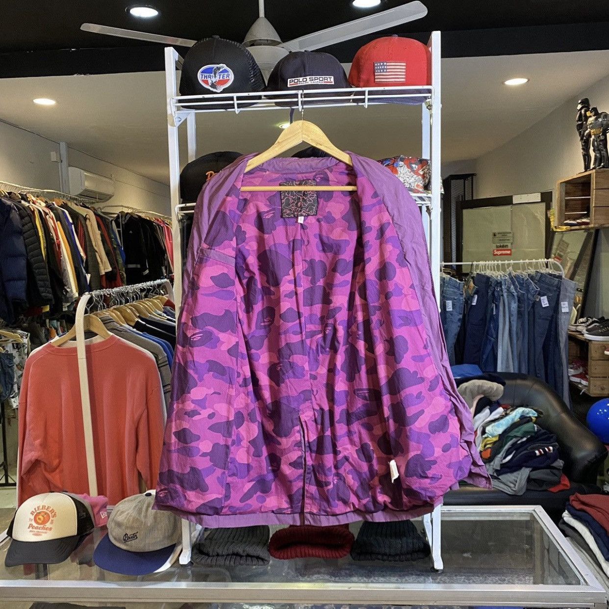 Bape OG Apee By A Bathing Ape women's coat jacket Size S / US 4 / IT 40 - 3 Thumbnail