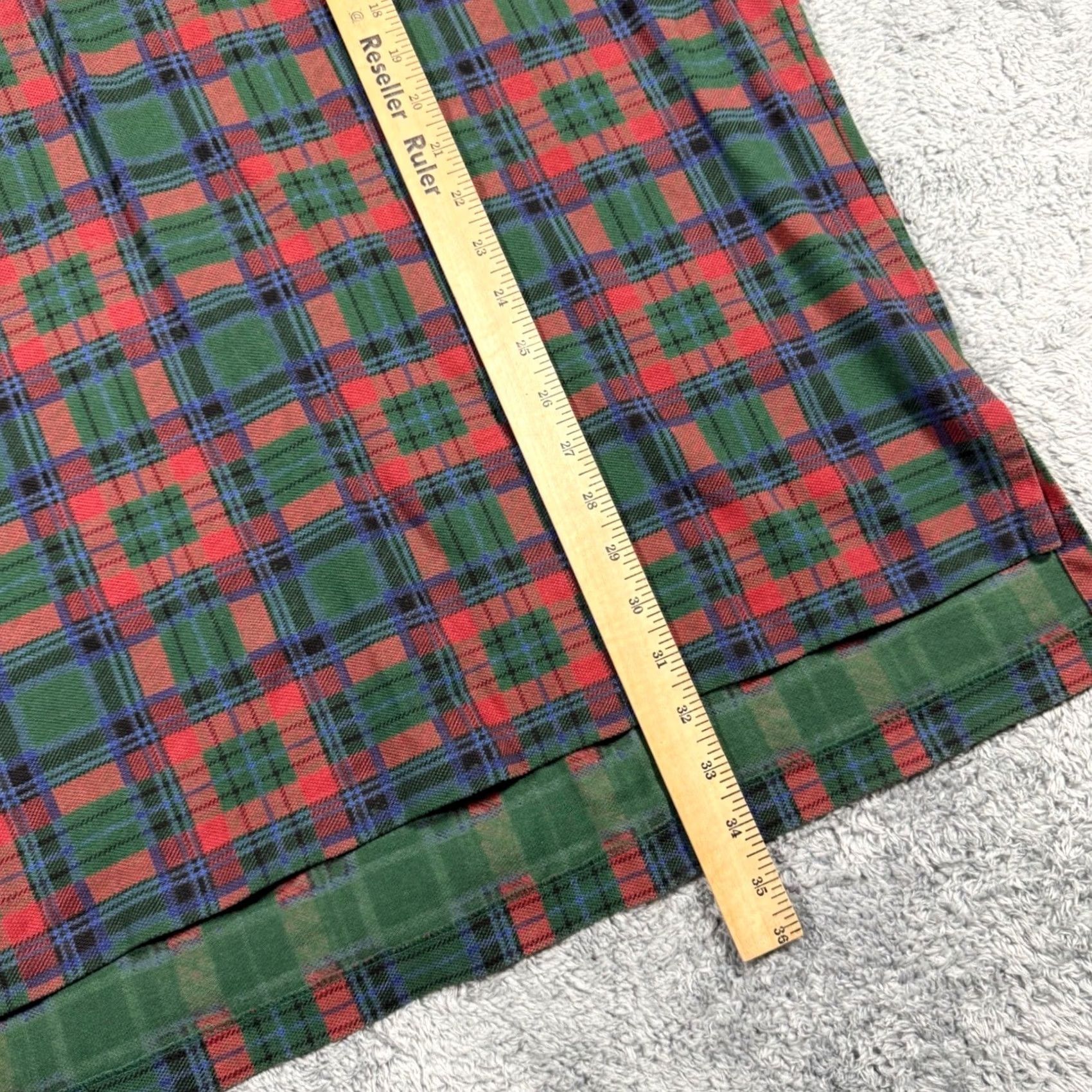 Polo Ralph Lauren Vintage Polo Ralph Lauren Plaid Shirt Red Green Size XL Mens Size US XL / EU 56 / 4 - 7 Thumbnail