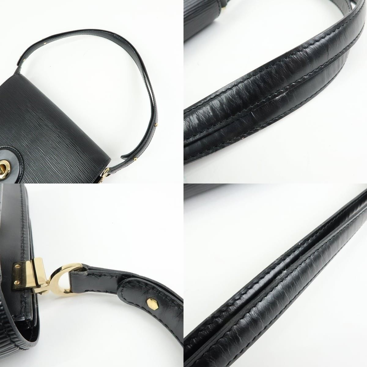 Louis Vuitton Louis Vuitton Epi Freerun Shoulder Bag Noir Black Size ONE SIZE - 4 Thumbnail