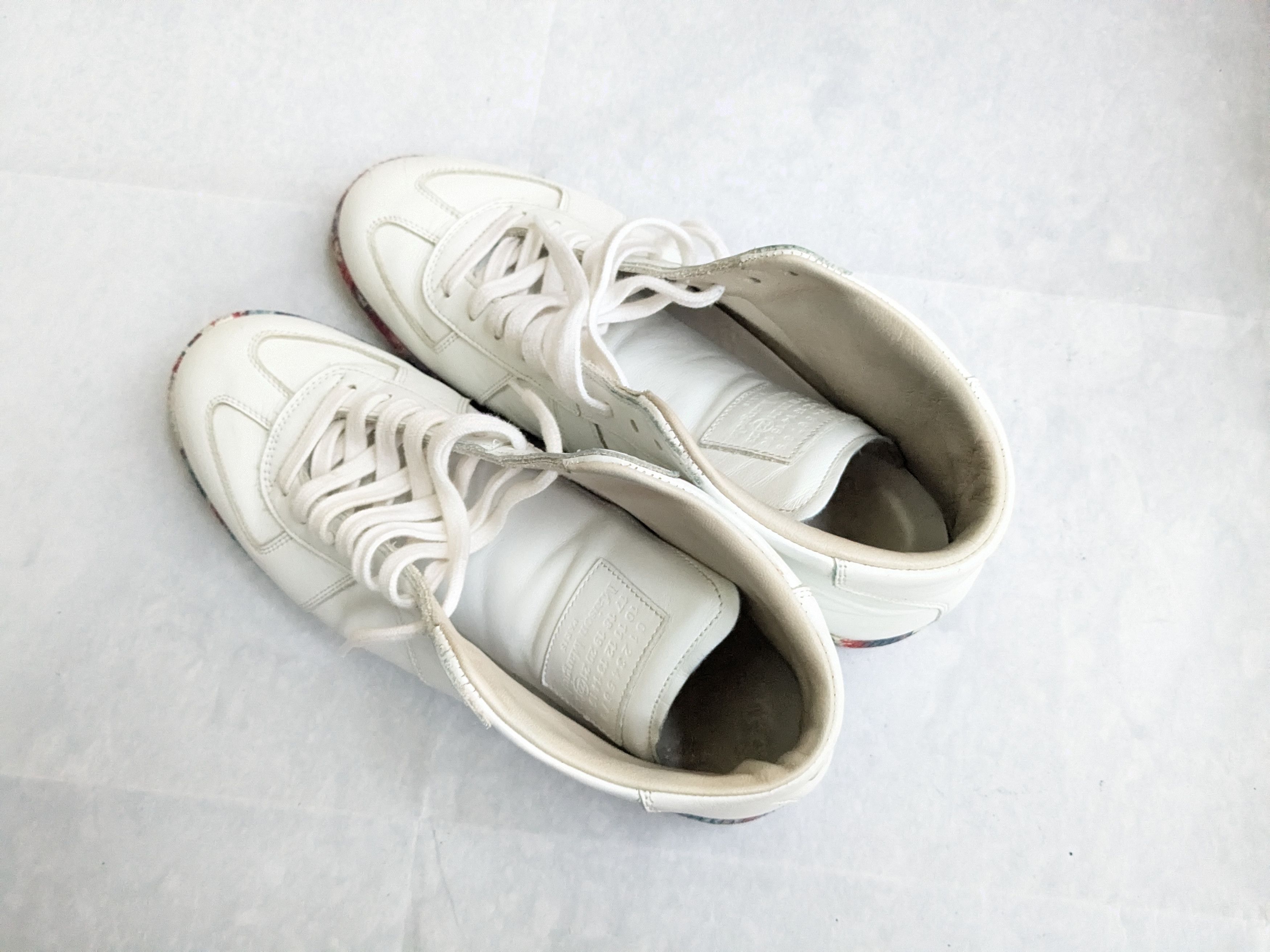 Maison Margiela Maison Margiela Replica GAT White 9 42 High Tops Rainbow Size US 9 / EU 42 - 14 Thumbnail