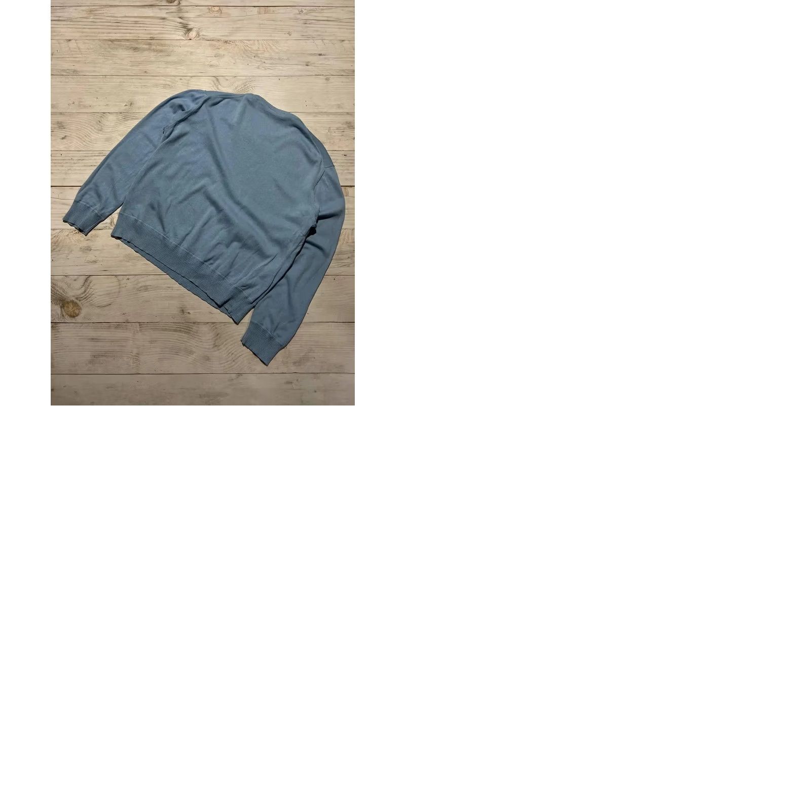 Yves Saint Laurent VINTAGE Saint Laurent Sweater Men's 2XL Crew Neck Blue YSL Logo Knit Pullover Winter Casual 2XL Mens Size US XXL / EU 58 / 5 - 9 Thumbnail