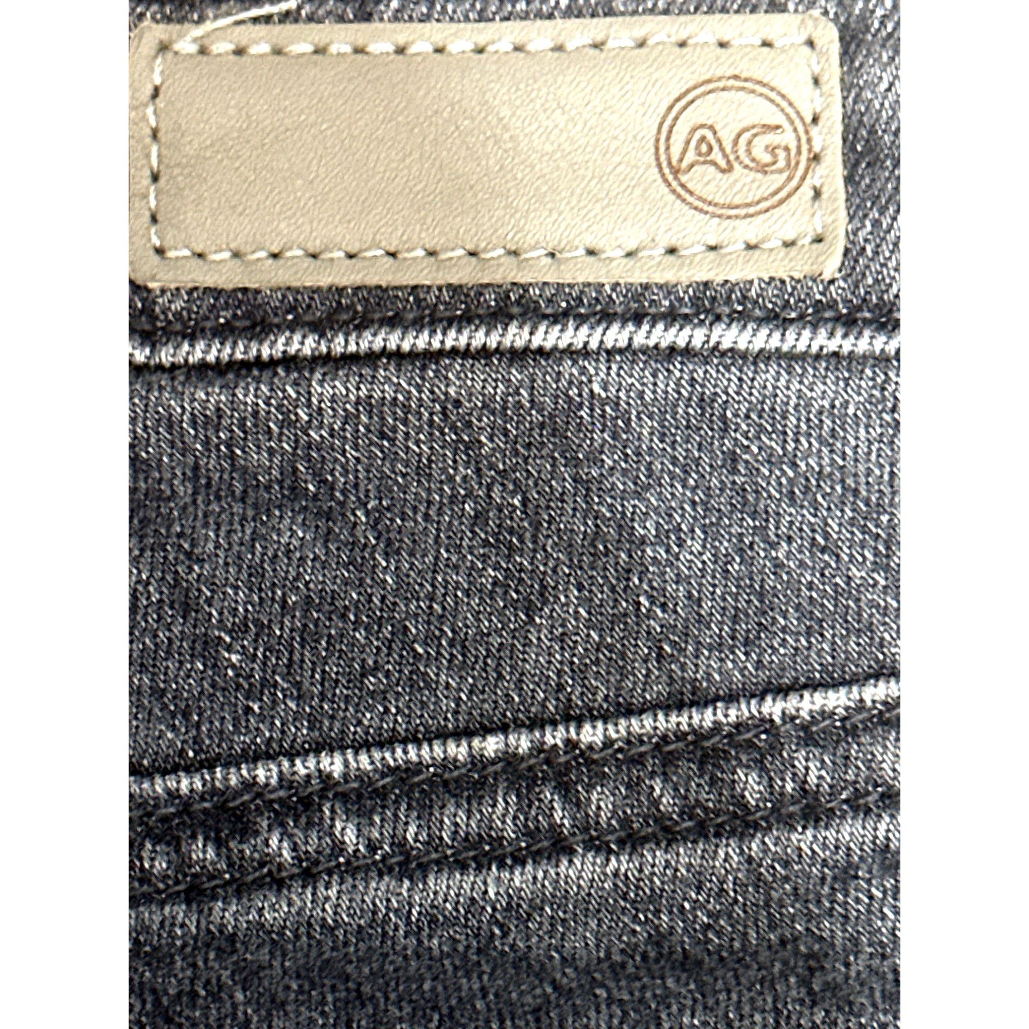 AG Adriano Goldschmied AG Adriano Goldschmied The Prima Ankle Cigarette Jeans Black Size 23" - 6 Thumbnail