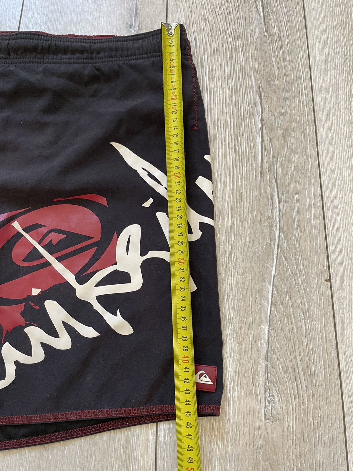 Quiksilver × Vintage Rare Vintage Quiksilver Big Logo Shorts Y2K Surfing Size US 32 / EU 48 - 14 Thumbnail