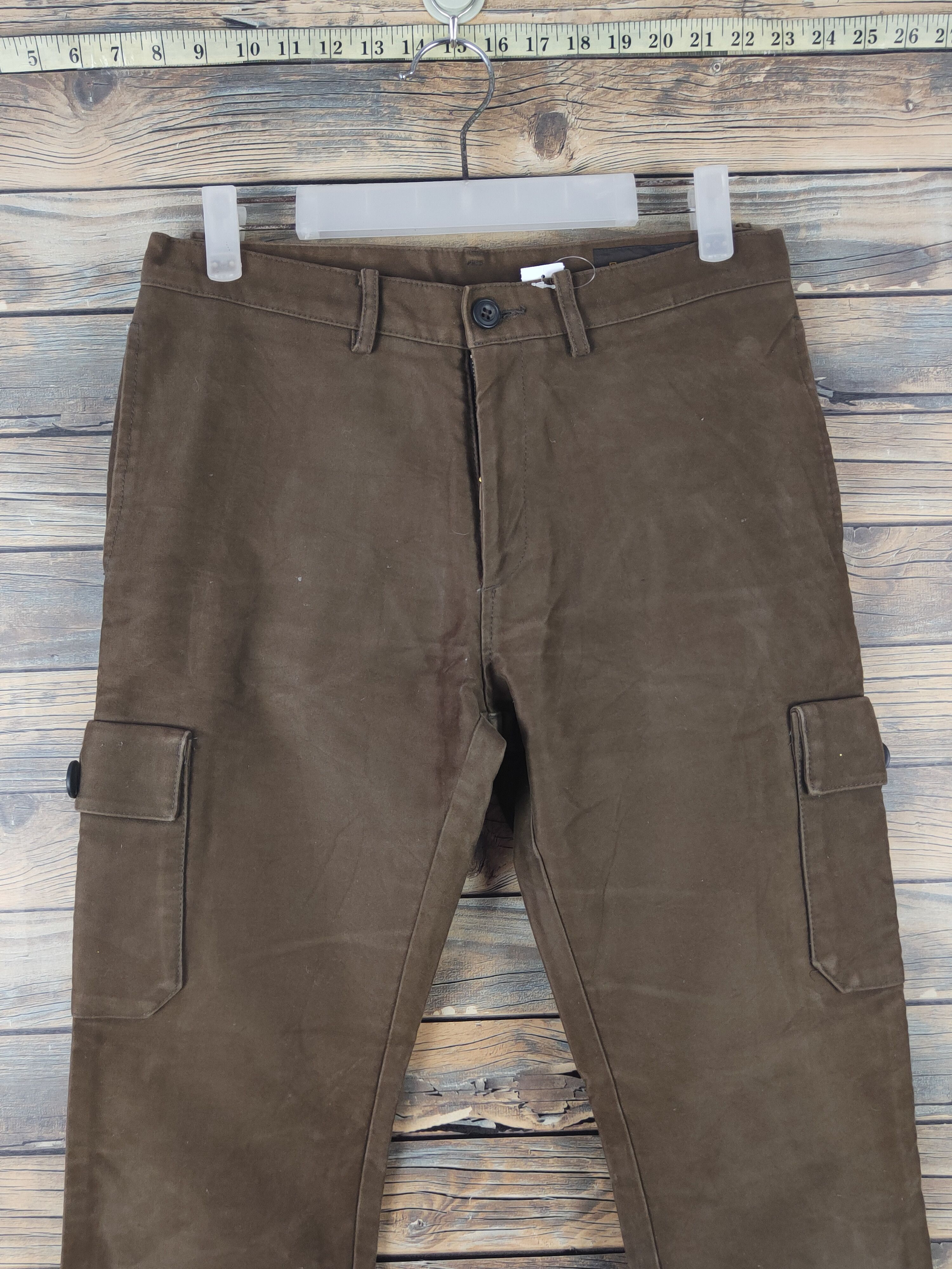 Edition Japan DL Studio Oribe Brown Multipocket Tactical Cargo Pants #1881 Size US 30 / EU 46 - 2 Thumbnail