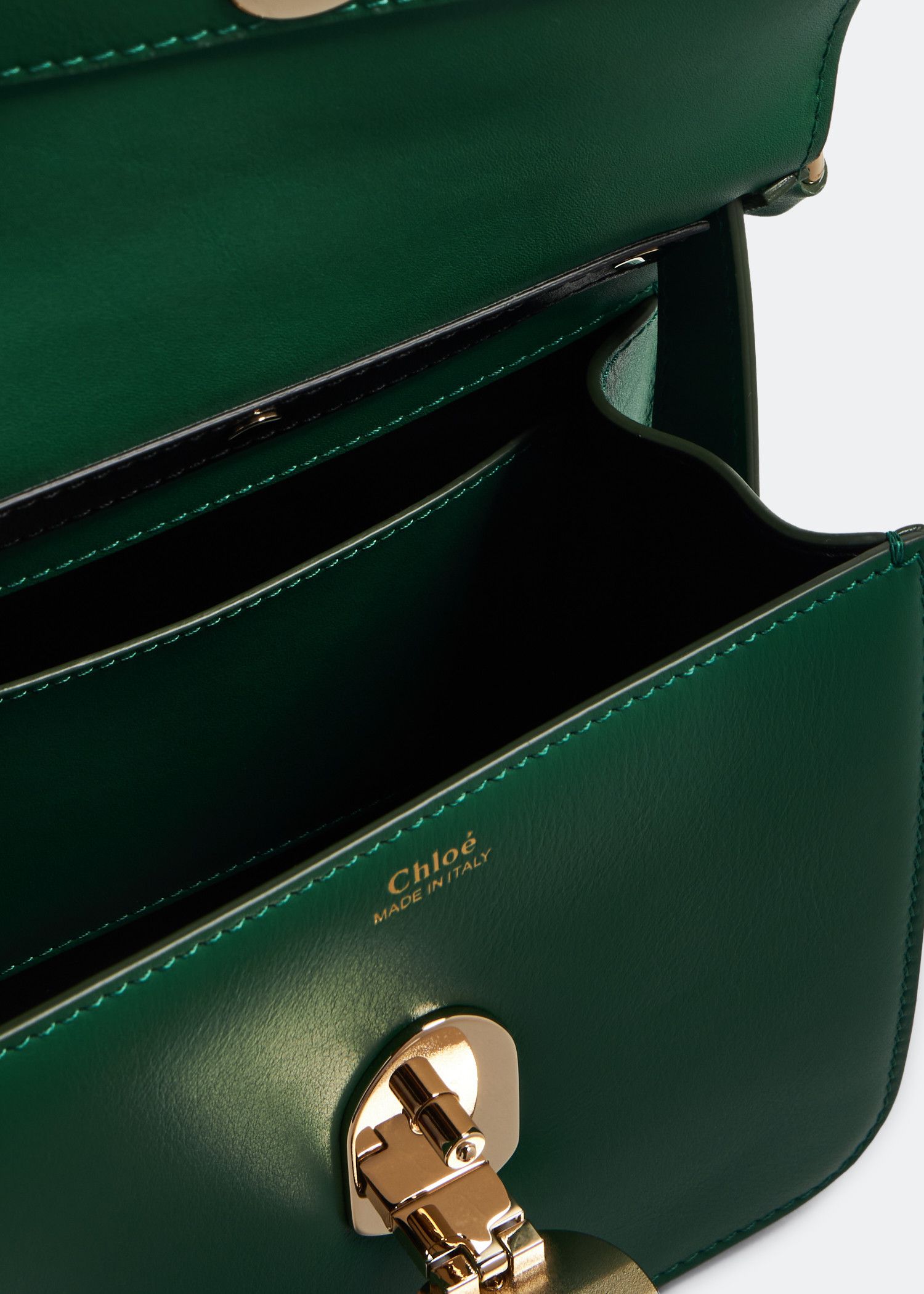 Chloe o1loc1c1024 Penelope Small Top Handle Bag in Green Size ONE SIZE - 5 Thumbnail