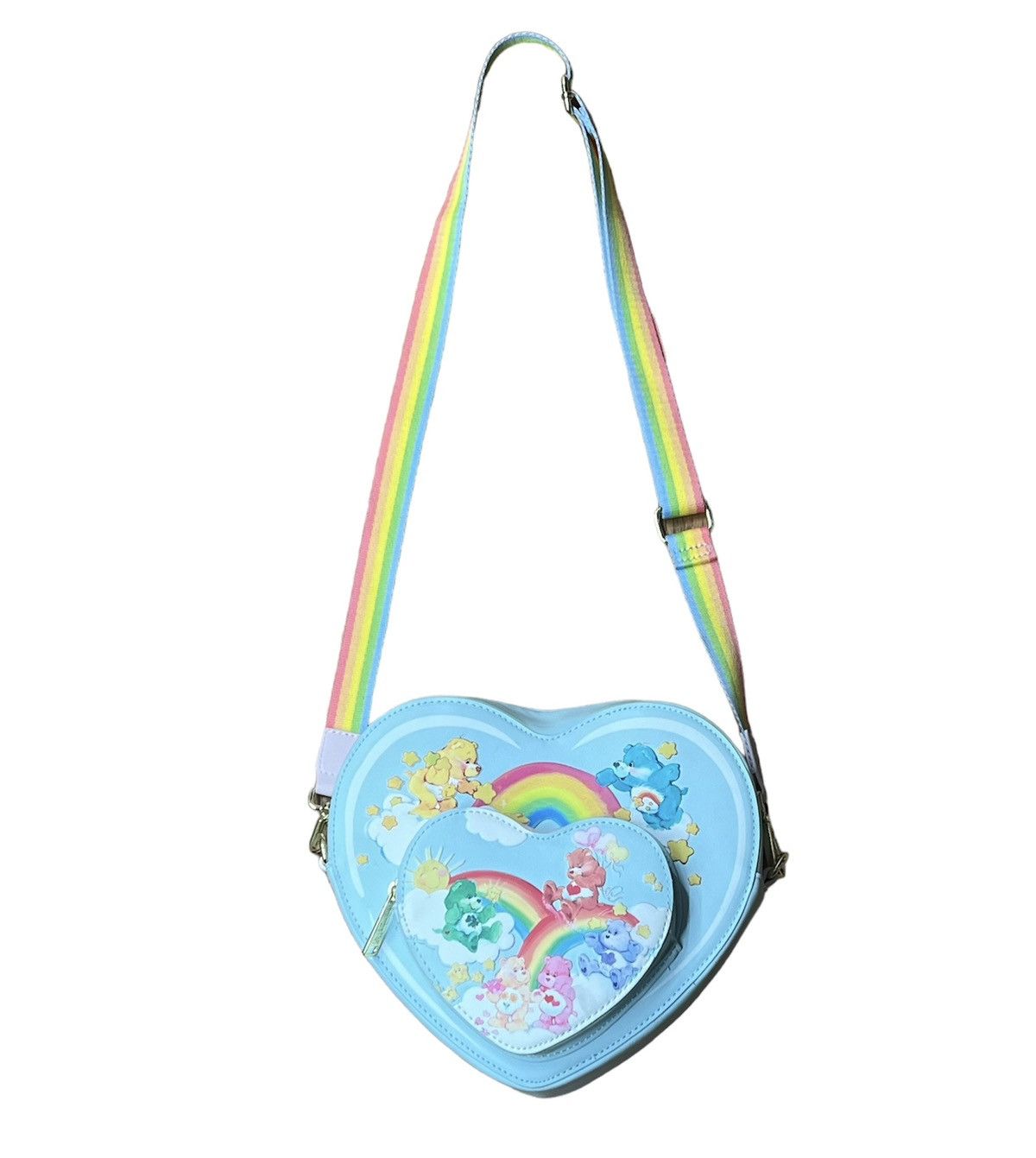 Other Loungefly Care Bears Cloud Party Heart Crossbody Bag Size ONE SIZE - 1 Thumbnail