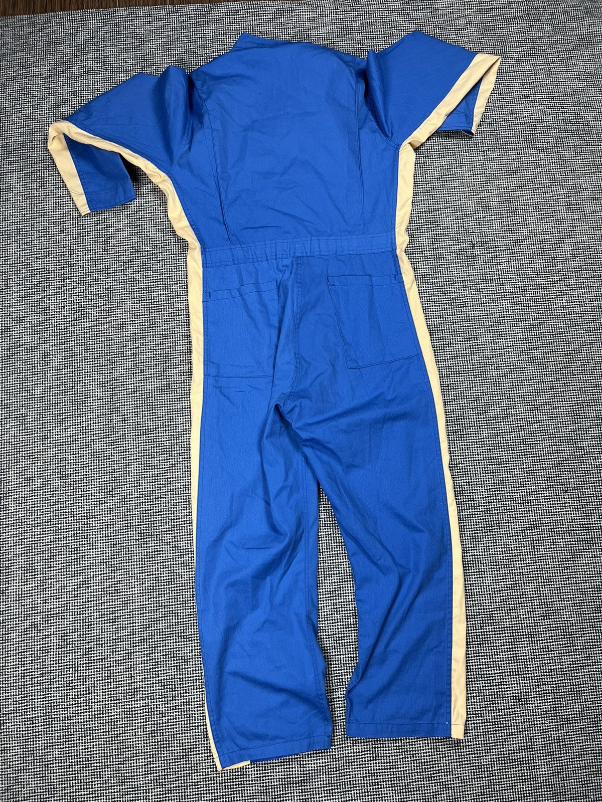 Japanese Brand × Vintage 80s vintage Japanese mechanic overalls jumpsuit worker Size US S / EU 44-46 / 1 - 9 Thumbnail