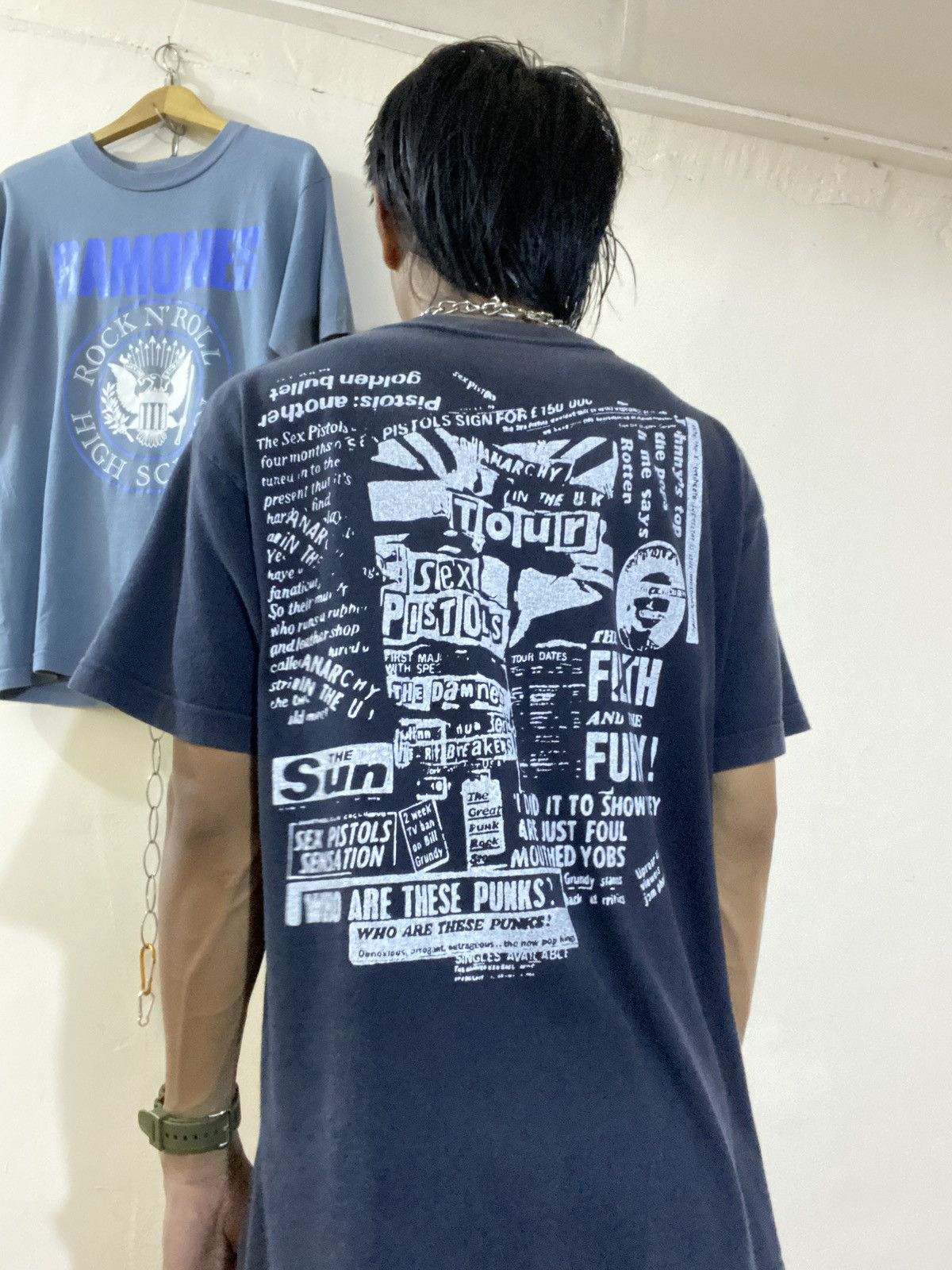 Band Tees Vintage 00s Sexpistols Compilations Filthy Lucre Size US L / EU 52-54 / 3 - 2 Thumbnail