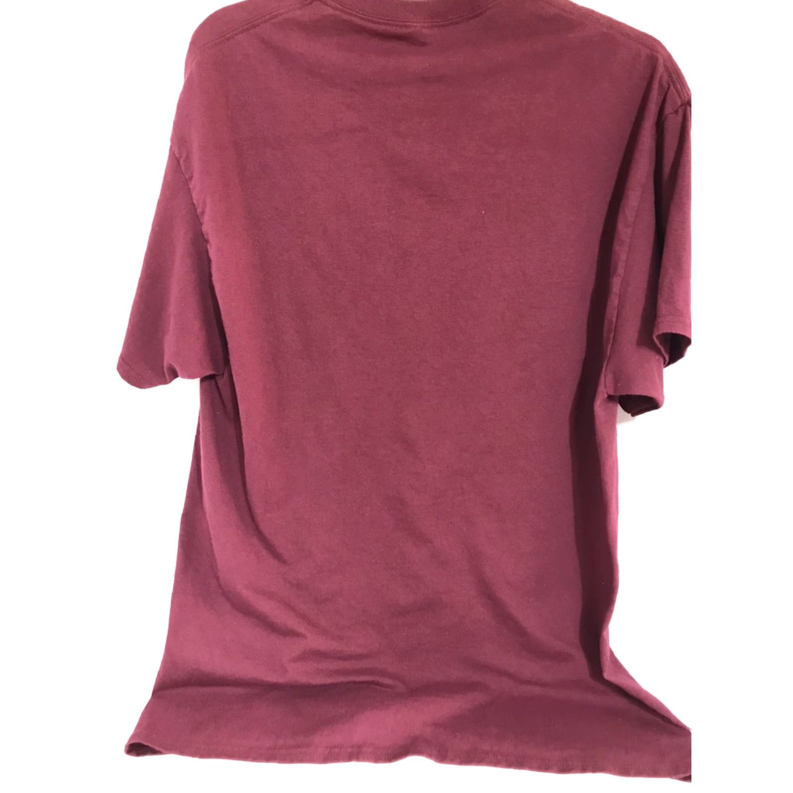 Jerzees JERZEES Dri-Power Burgundy T-Shirt Men’s XL Regular Fit Short Sleeve Comfort Size US XL / EU 56 / 4 - 3 Thumbnail